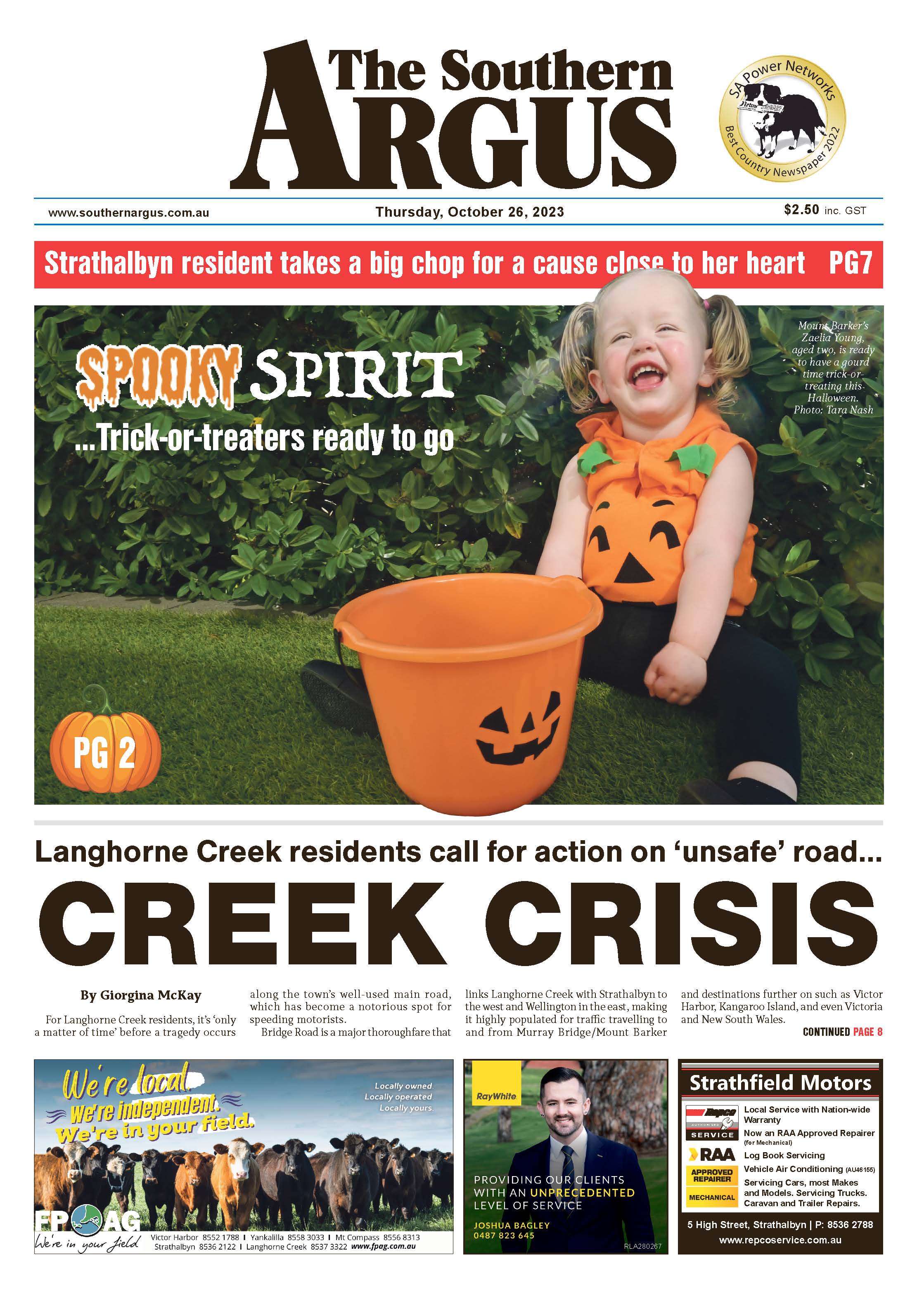 The Southern Argus - October 26, 2023