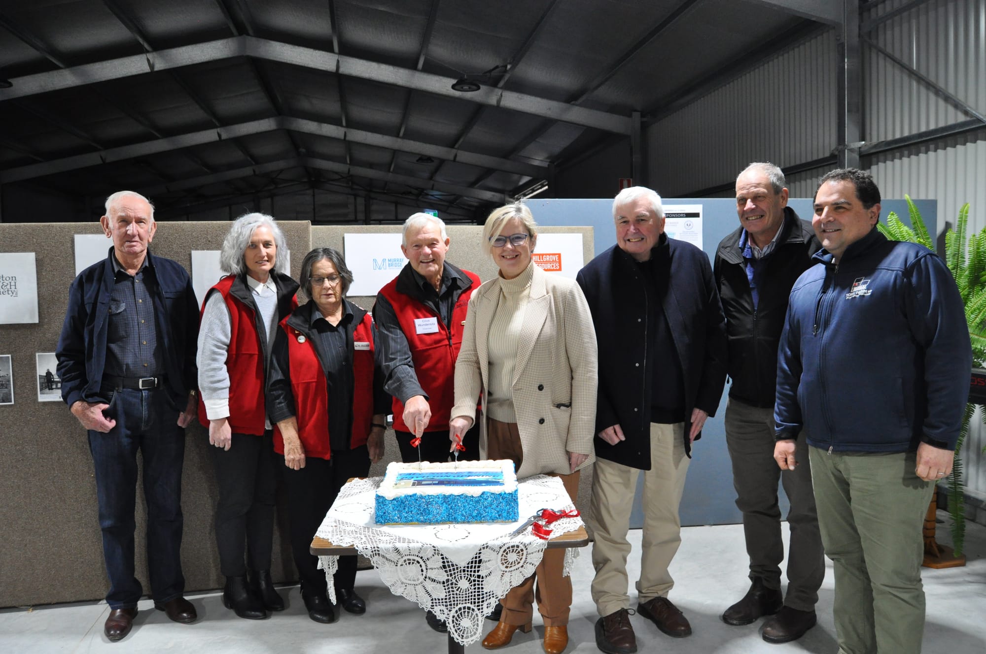 Callington celebrates opening of show pavilion