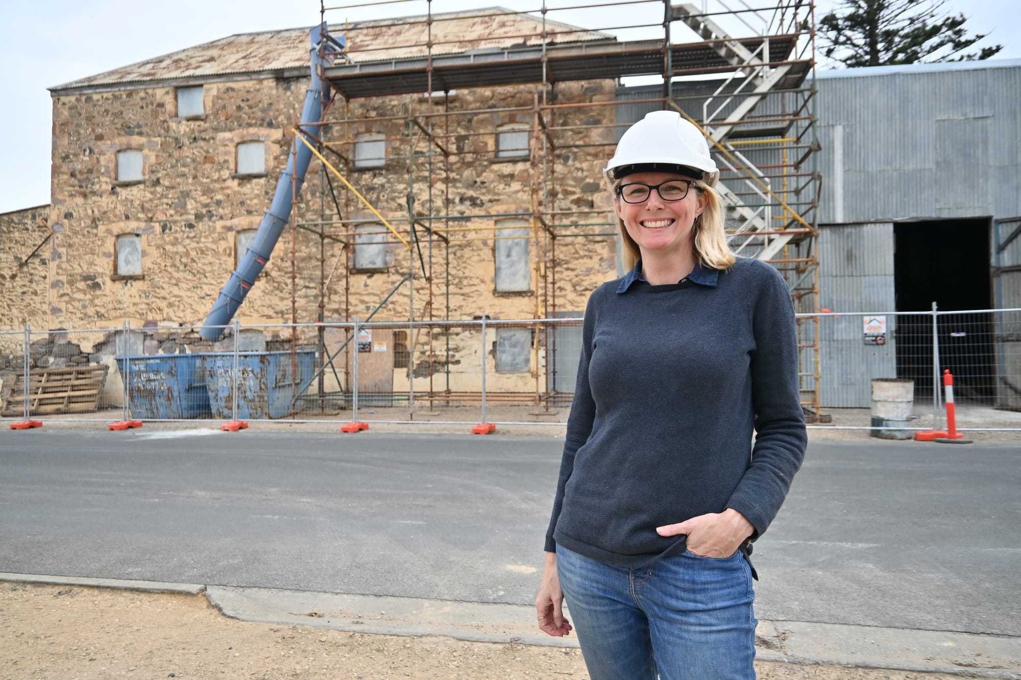 Strathalbyn’s Old Angas Flour Mill makeover taking shape