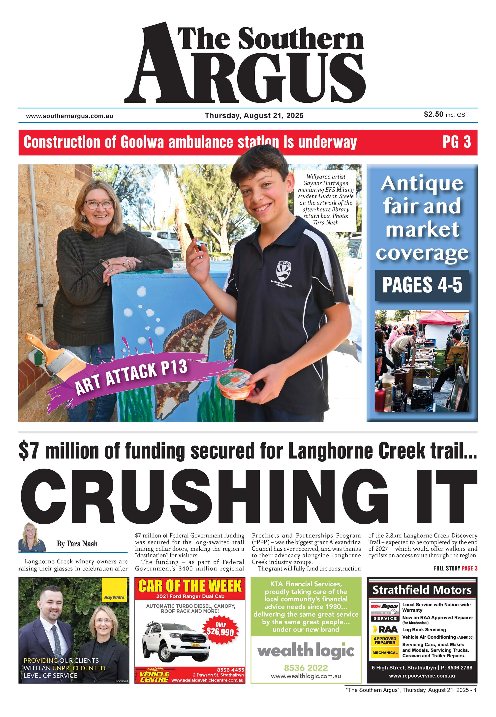 The Southern Argus - August 21, 2025