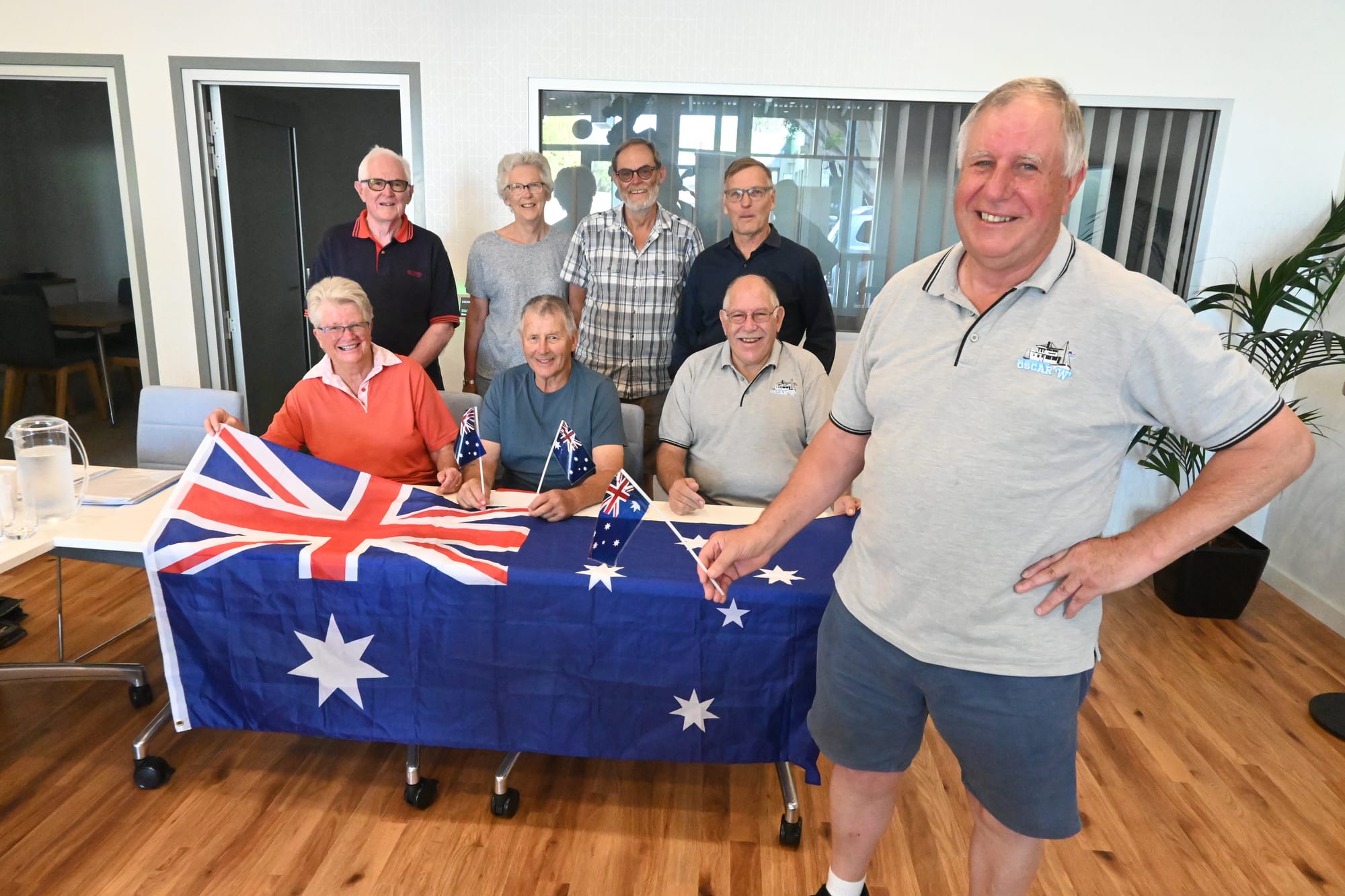 VOLUNTEERS, AHOY: Oscar W members held in high e-steam