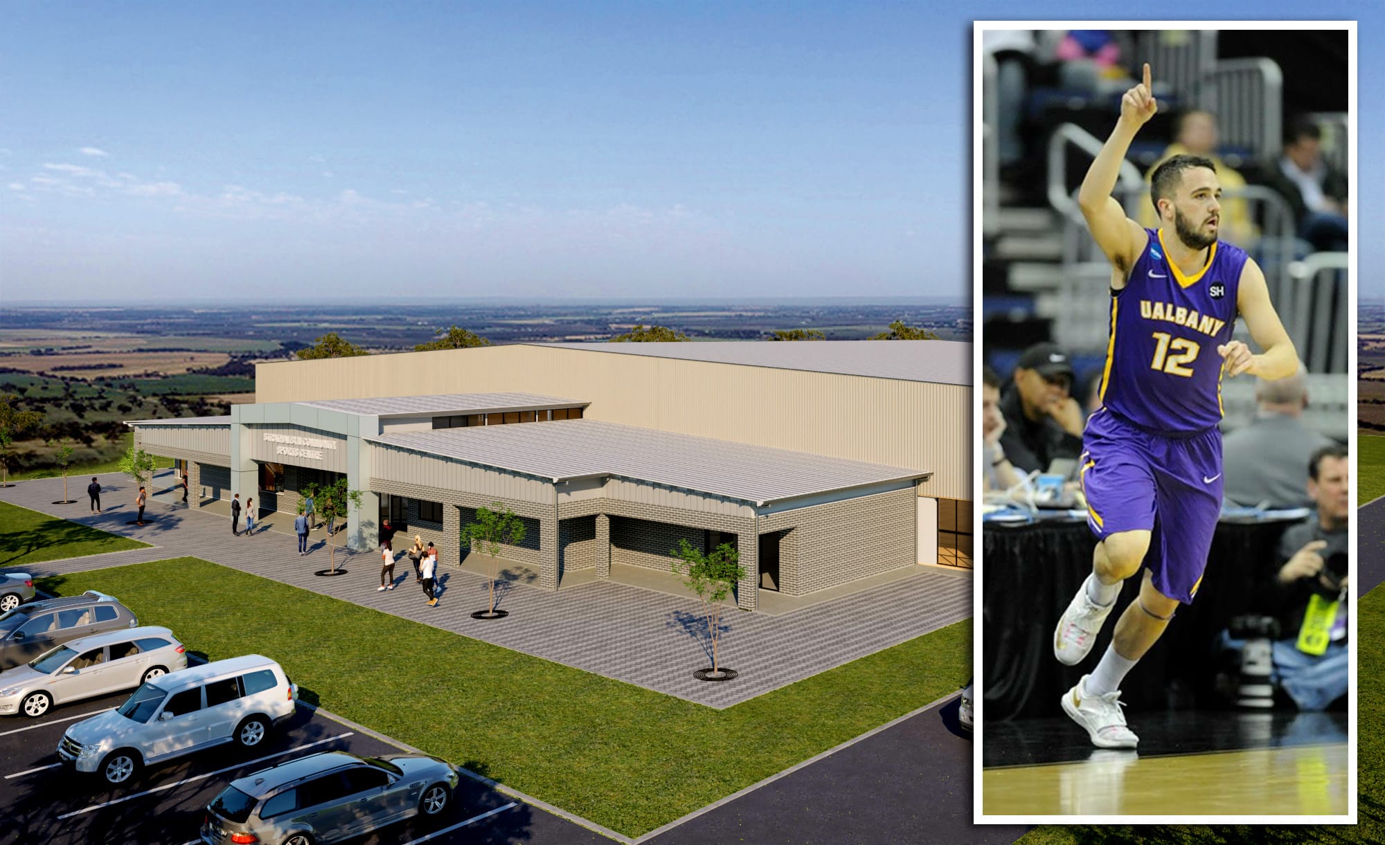 Basketball champion Peter Hooley supportive of proposed Strathalbyn stadium