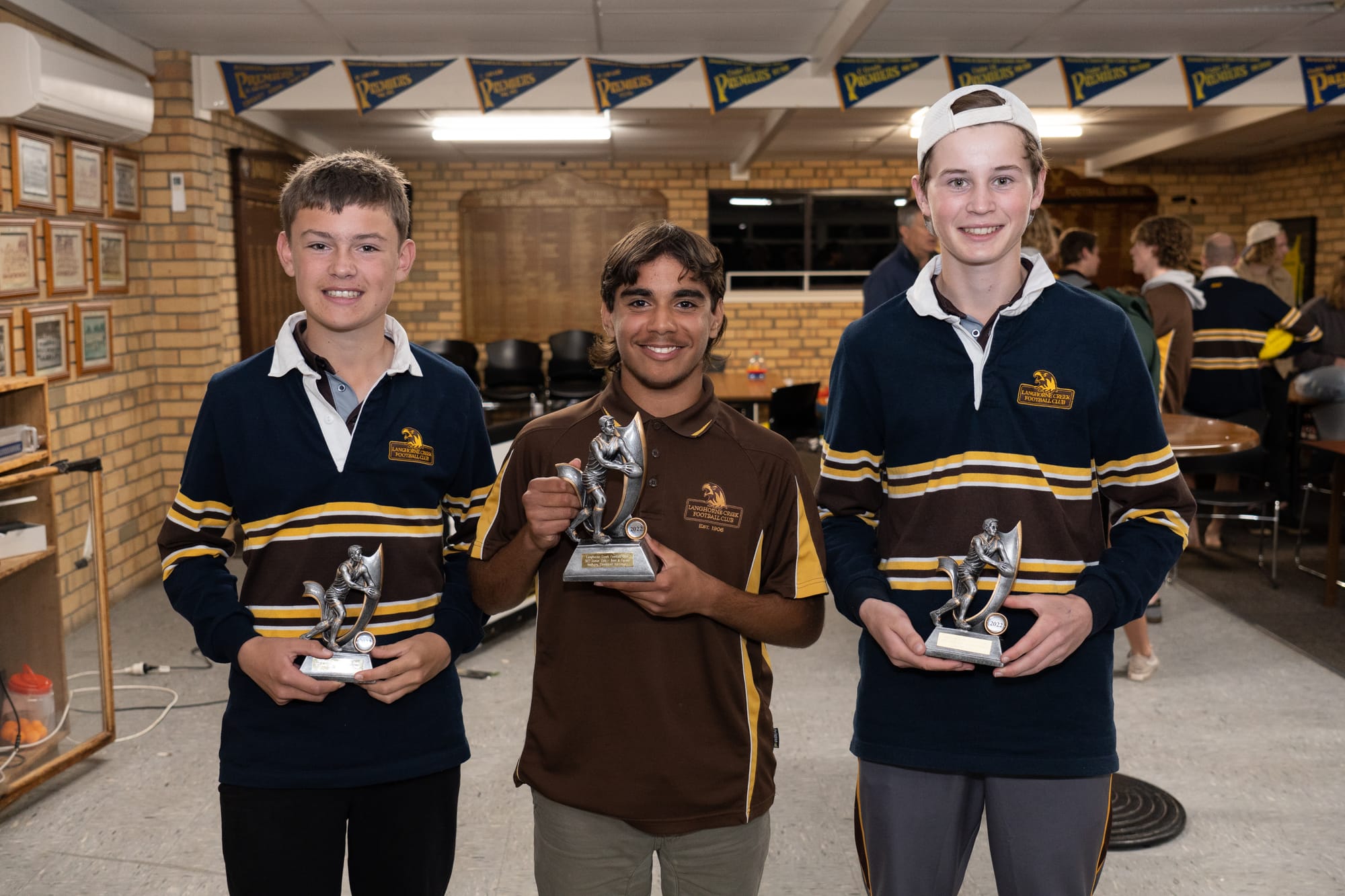 Young Hawks celebrated at club presentation night