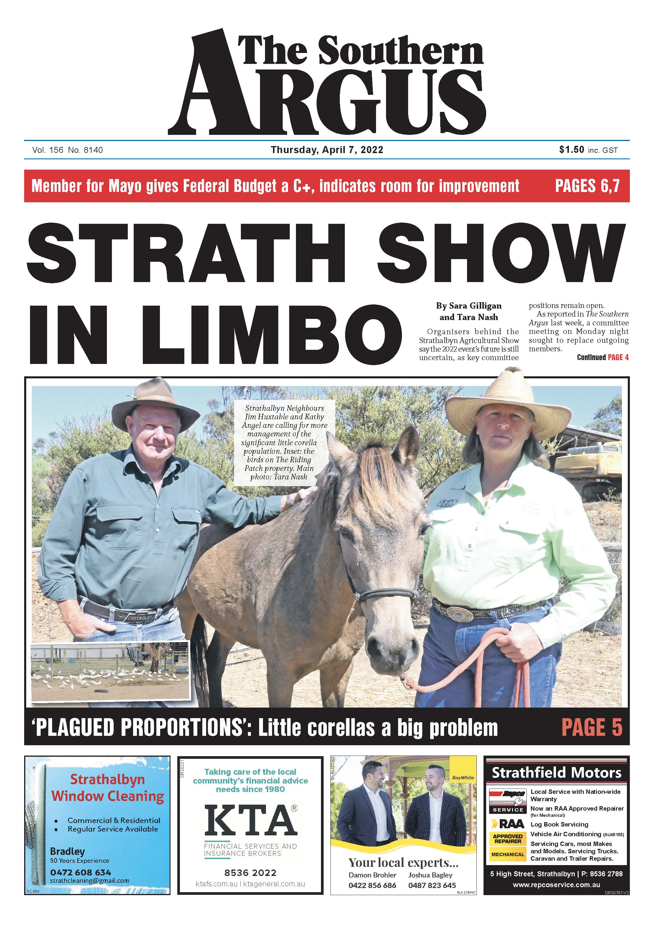 The Southern Argus - April 7, 2022