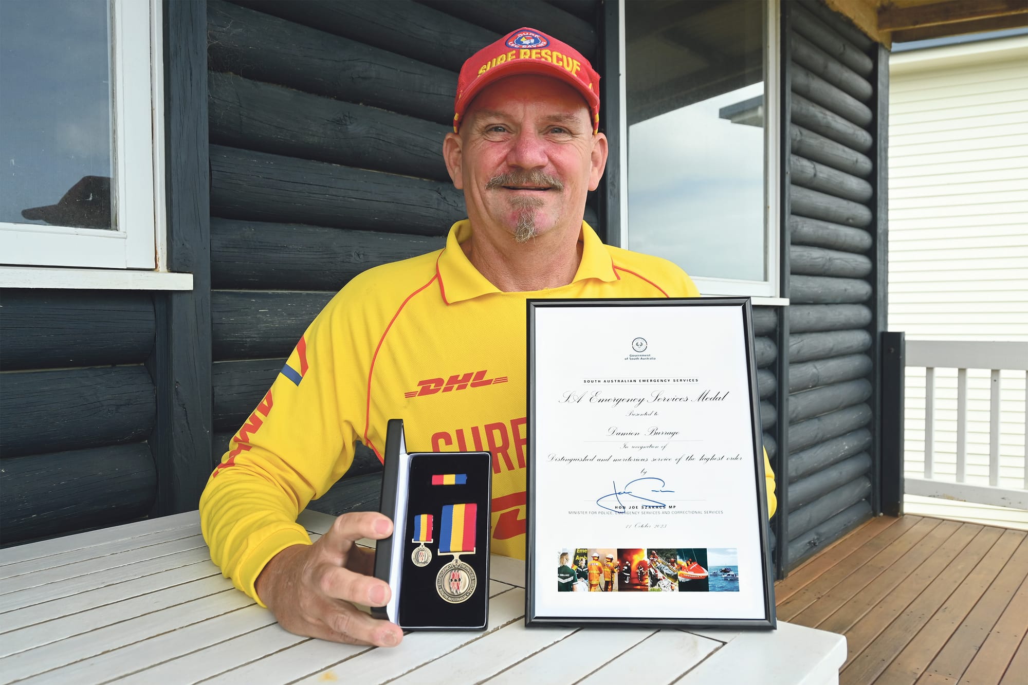 Goolwa surf legend recognised