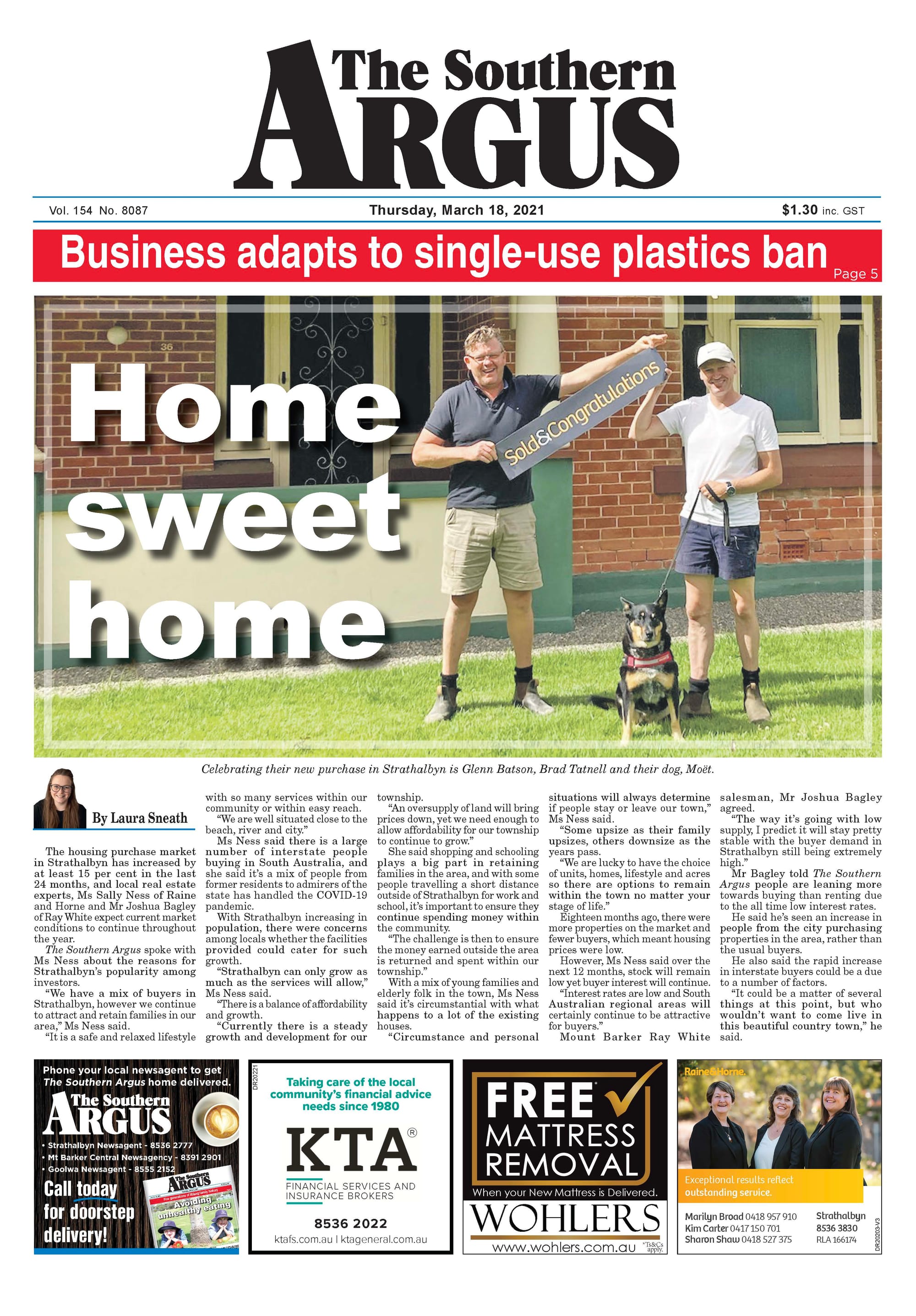 The Southern Argus - March 18, 2021