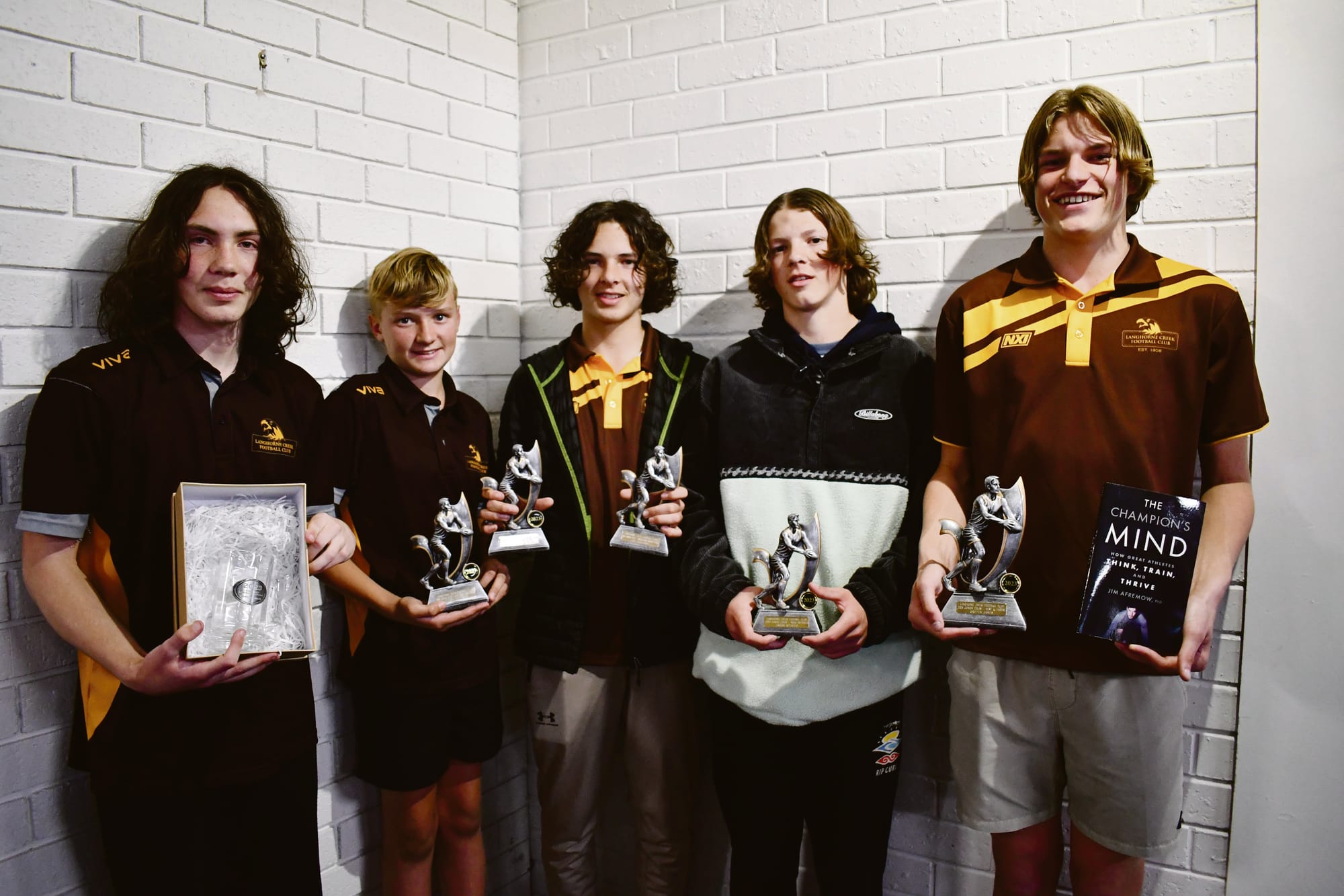 Young Hawks recognised at awards night
