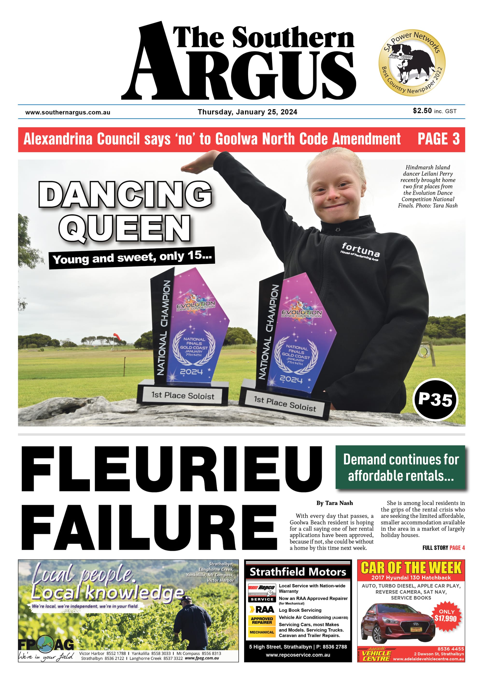 The Southern Argus - January 25, 2024