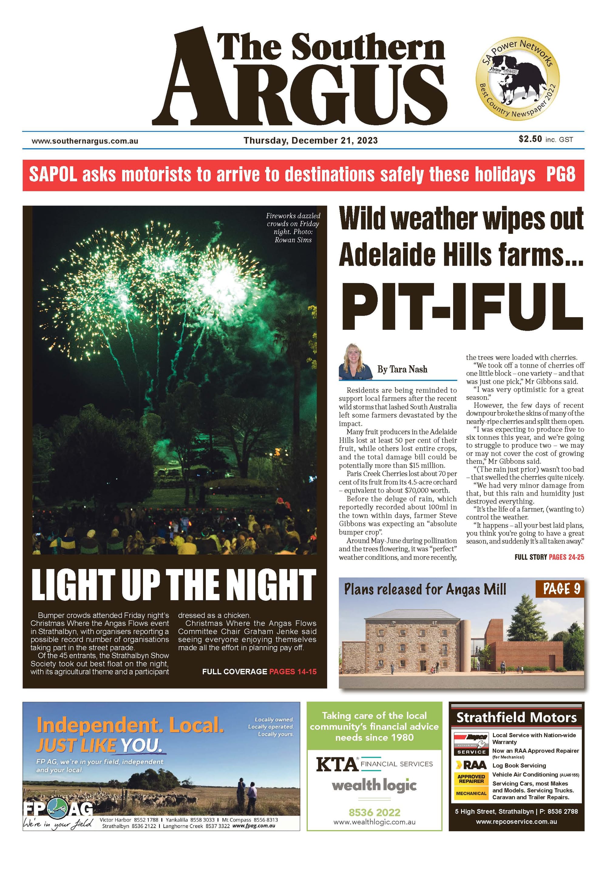 The Southern Argus - December 21, 2023