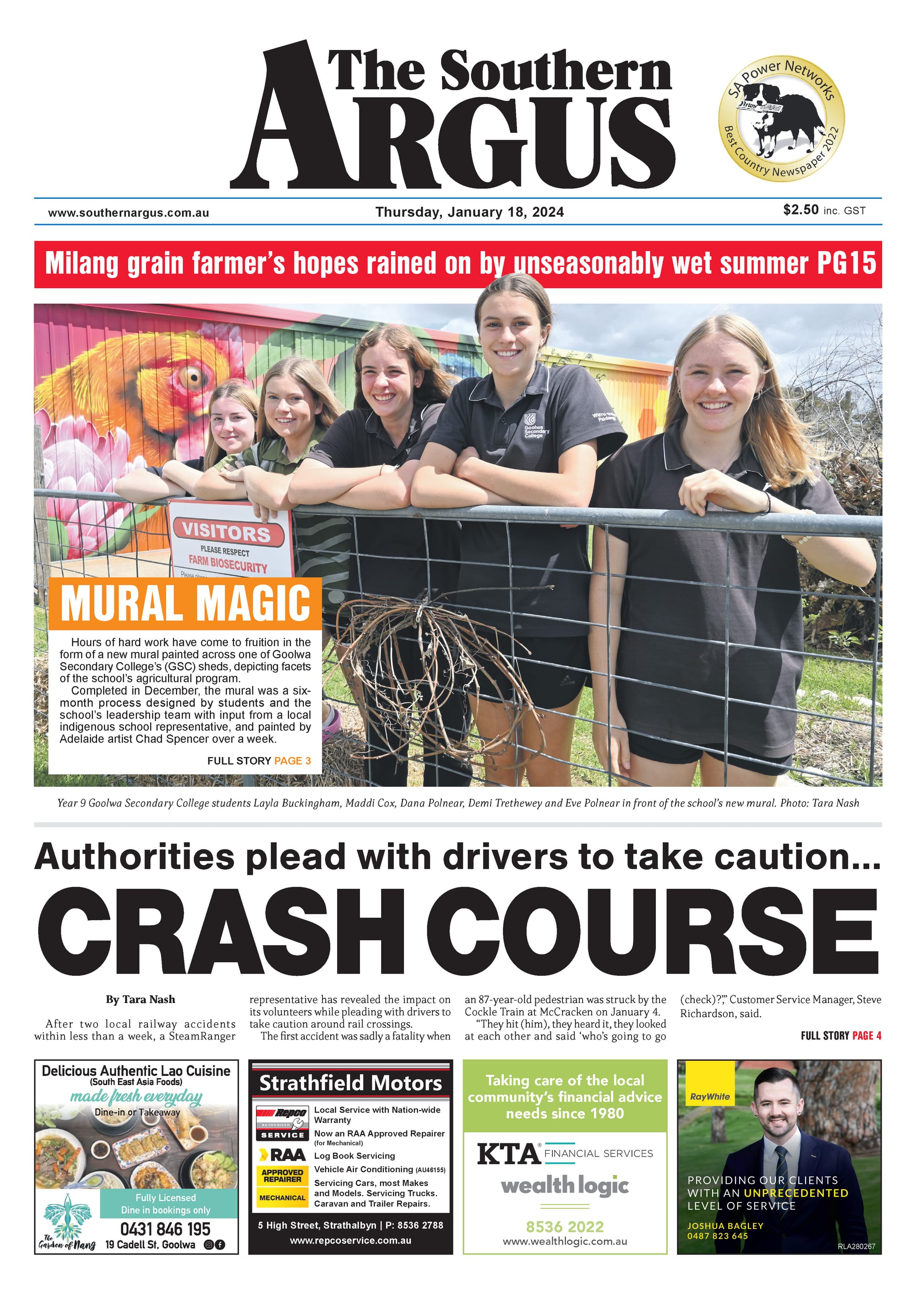 The Southern Argus - January 18, 2024