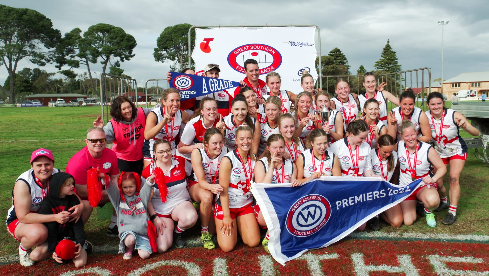 DEMONS’ DOUBLE DELIGHT: Willunga brings home two flags