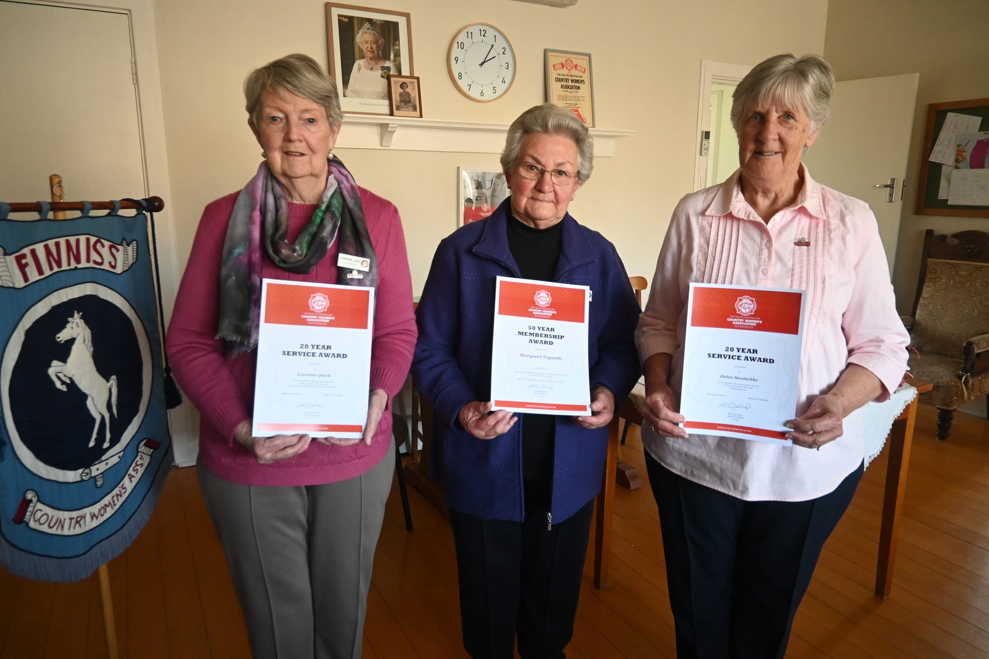 Five decades of service for Finniss CWA member