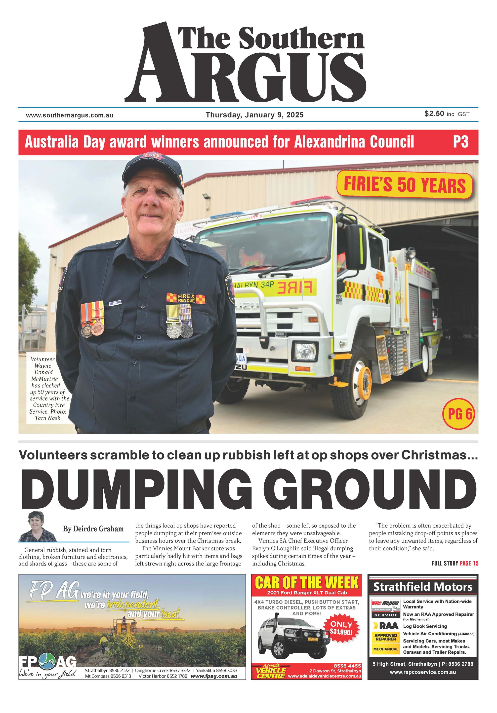 The Southern Argus - January 9, 2025