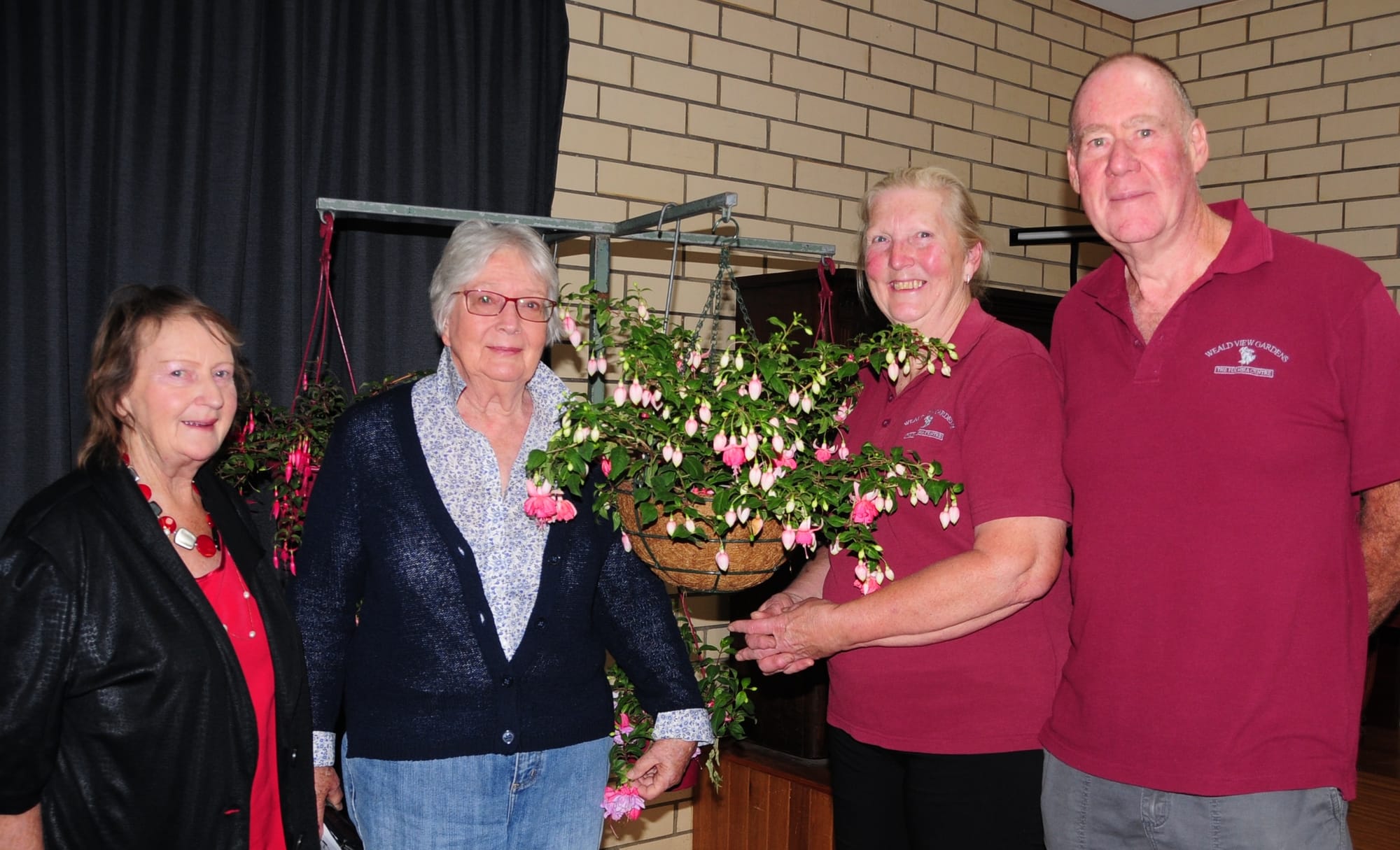 Fuschia Fiesta at garden club