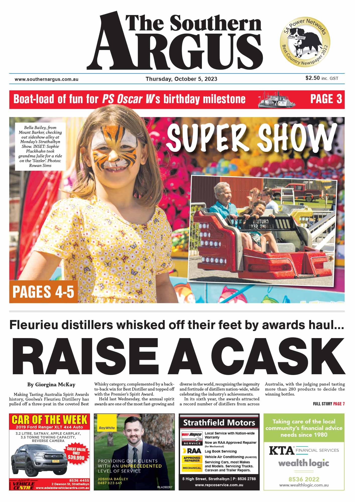 The Southern Argus - October 5, 2023