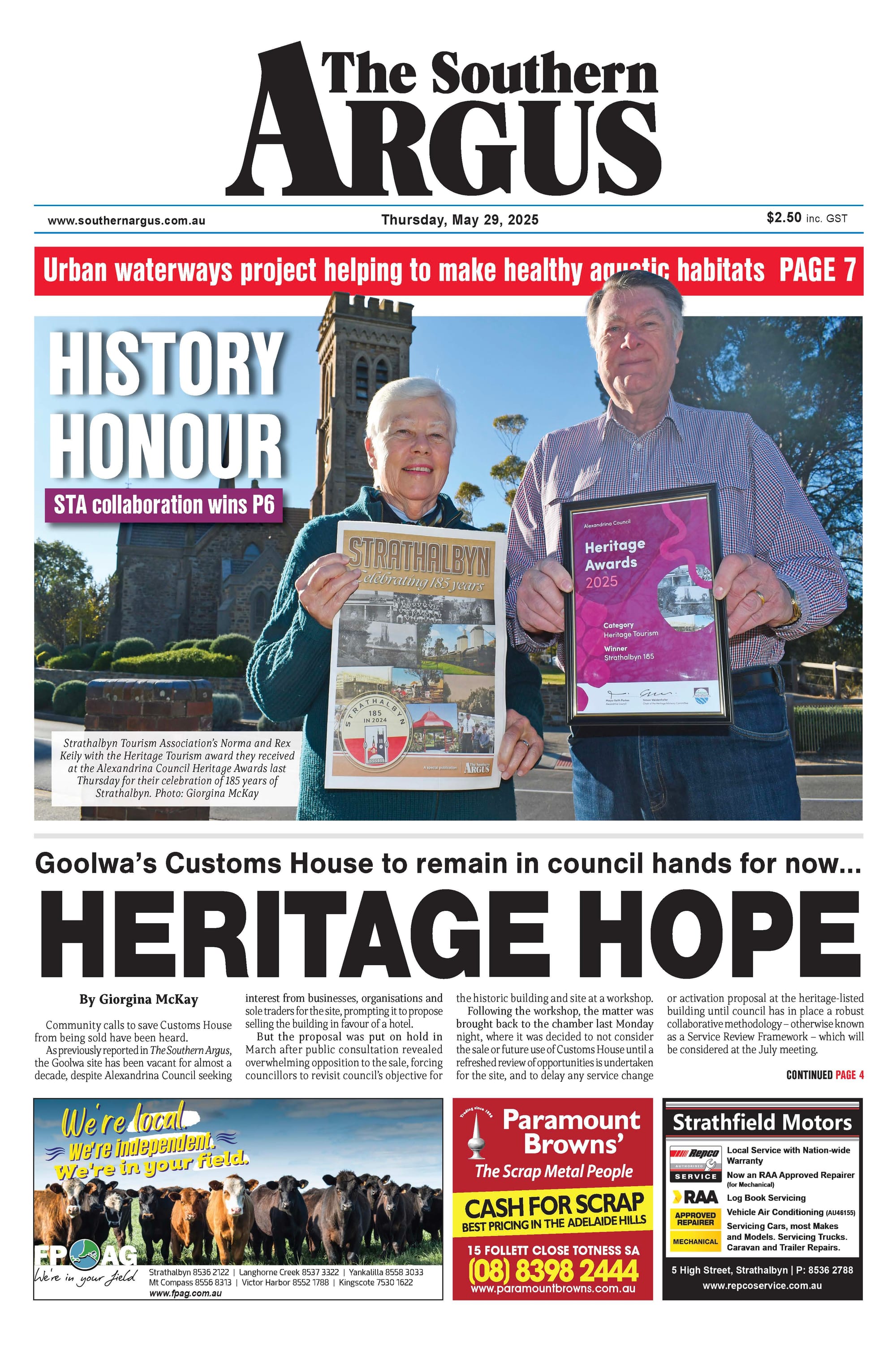 The Southern Argus - May 29, 2025