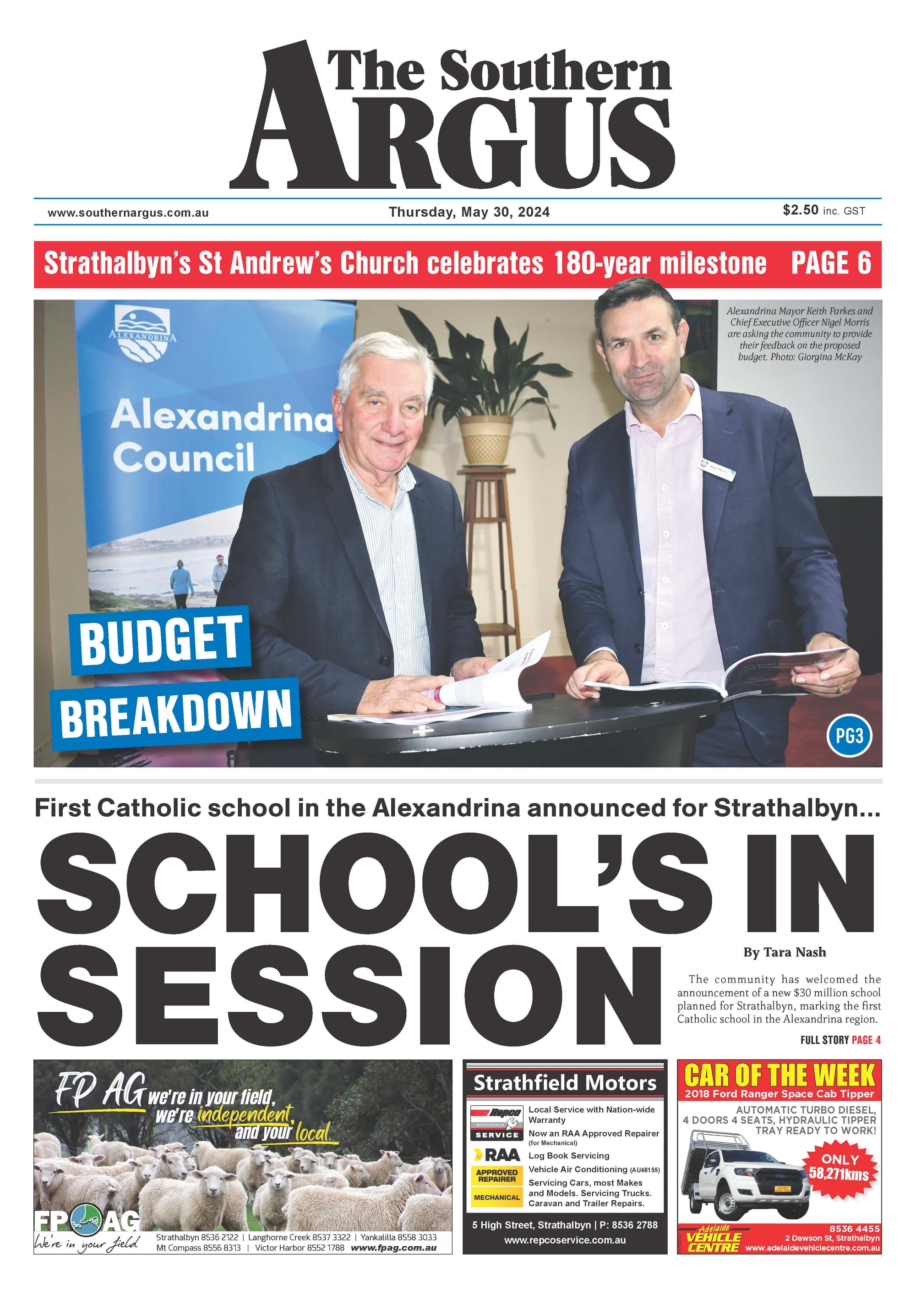 The Southern Argus - May 30, 2024