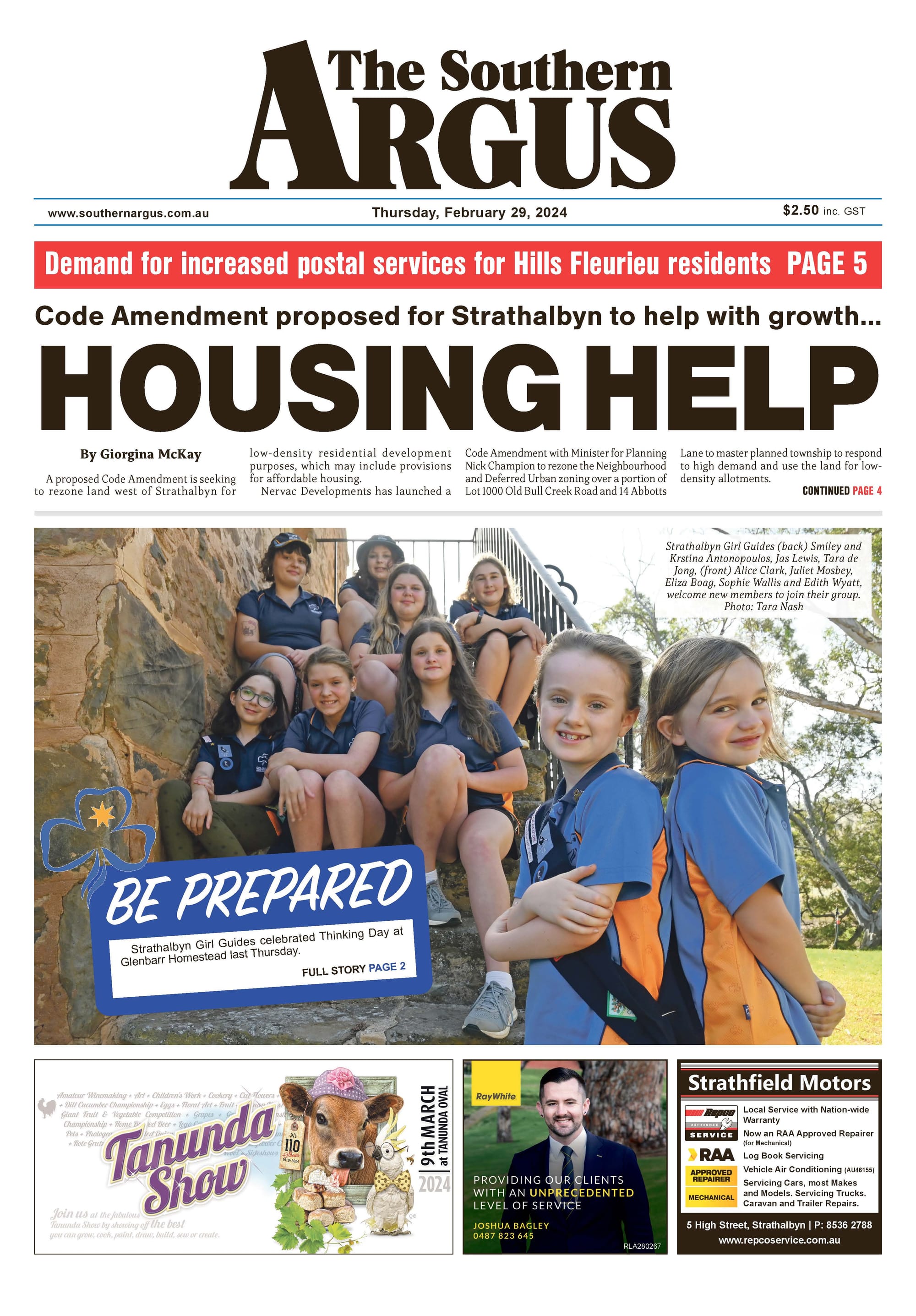 The Southern Argus - February 29, 2024