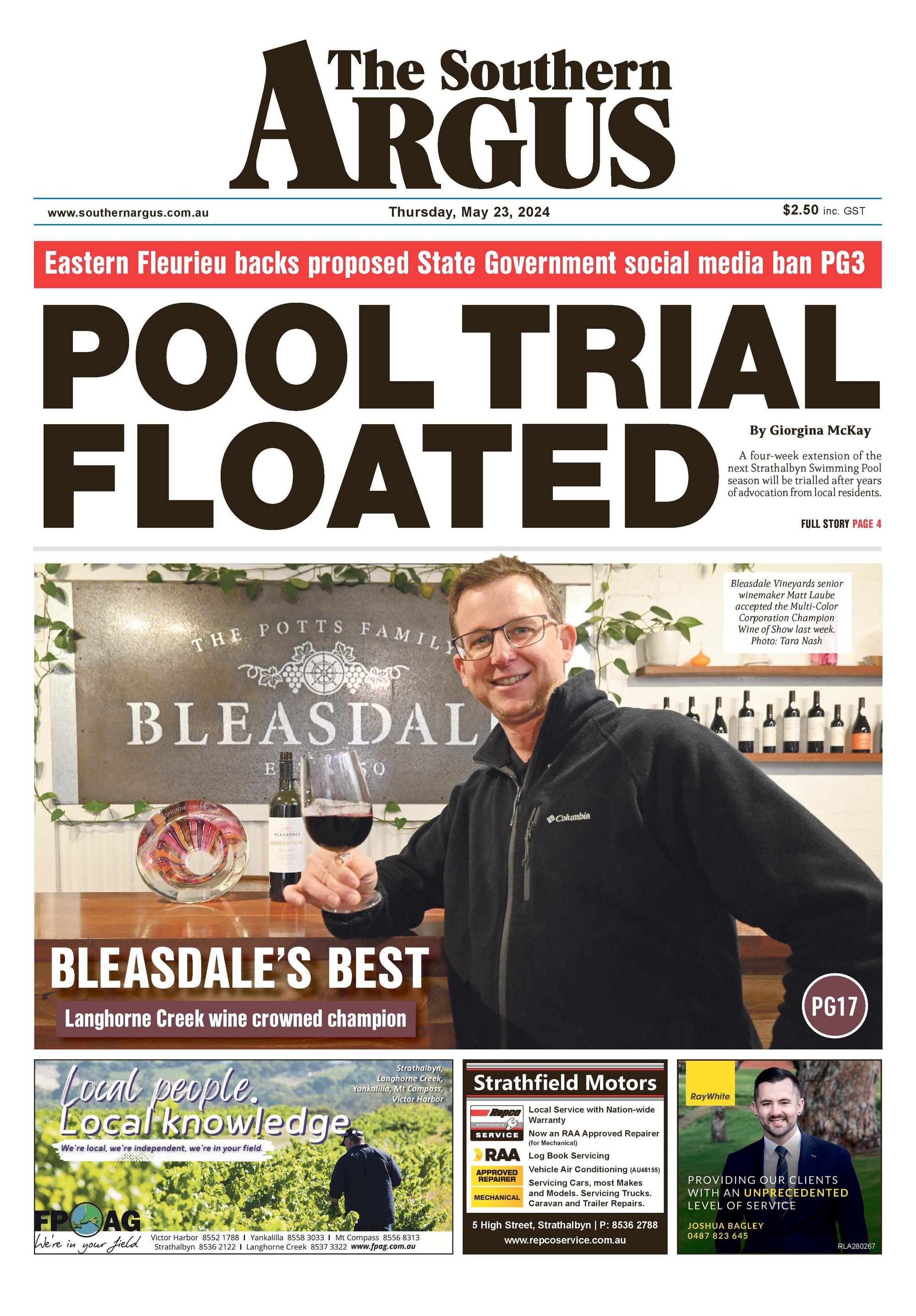 The Southern Argus - May 23, 2024