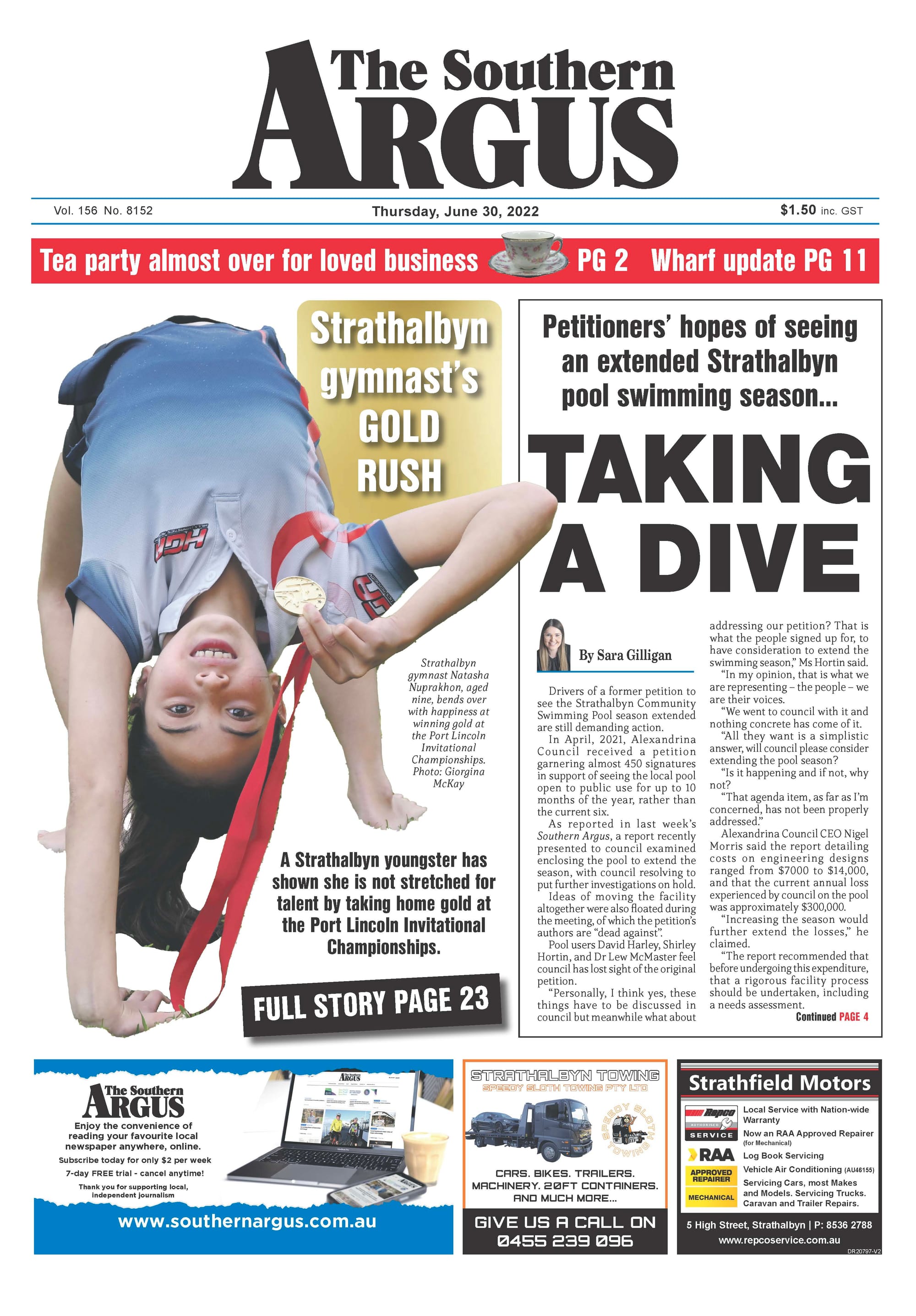 The Southern Argus - June 30th, 2022