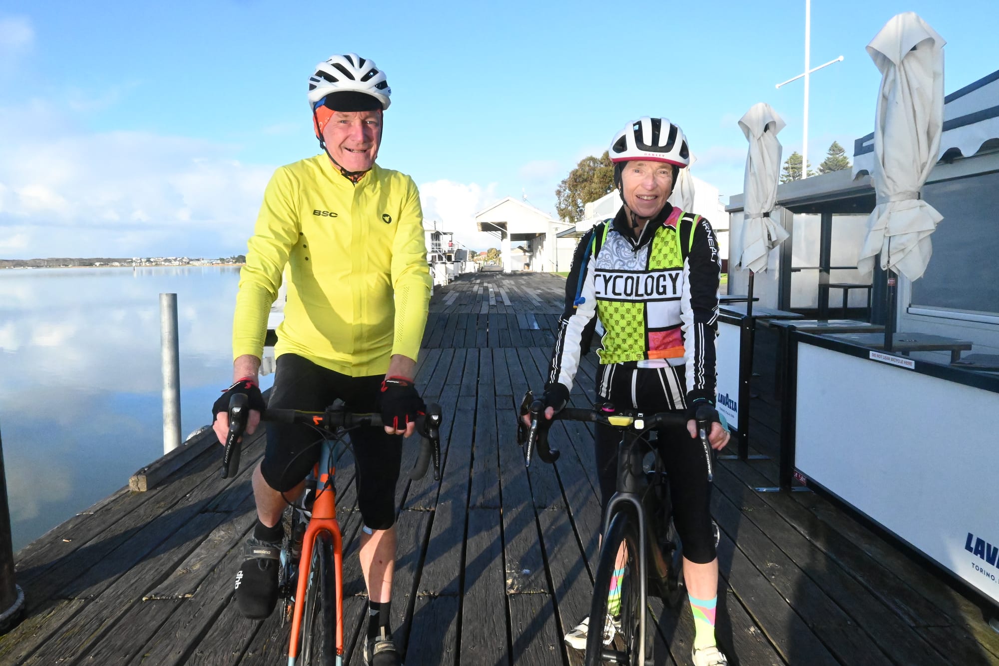 ON YA BIKE: Goolwa social riders reap and revel in rewards