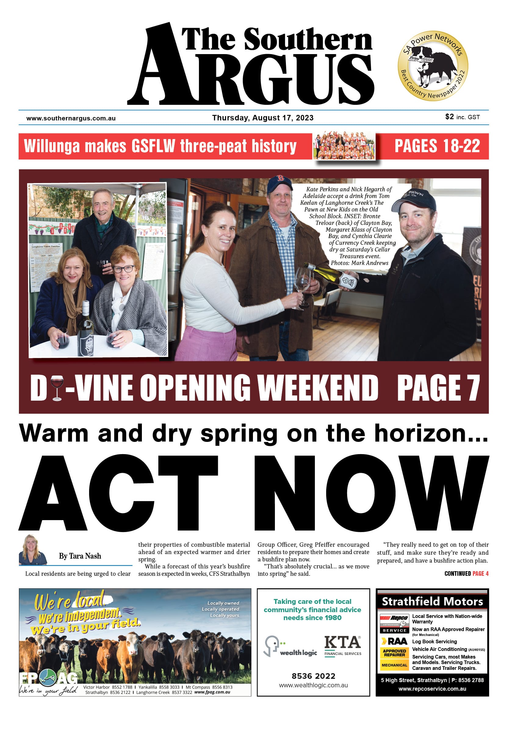 The Southern Argus - August 17, 2023