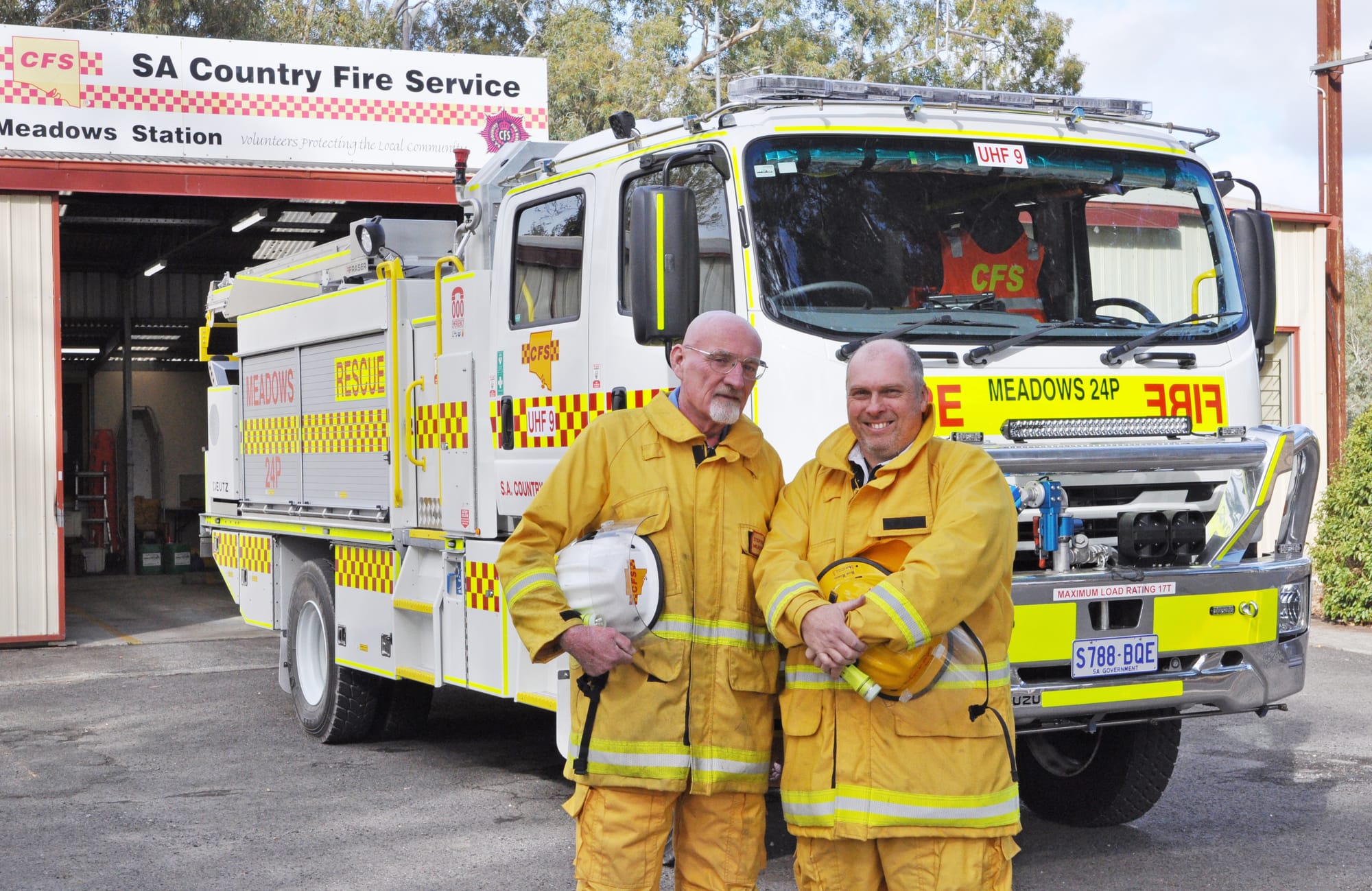 Meadows CFS welcome new truck