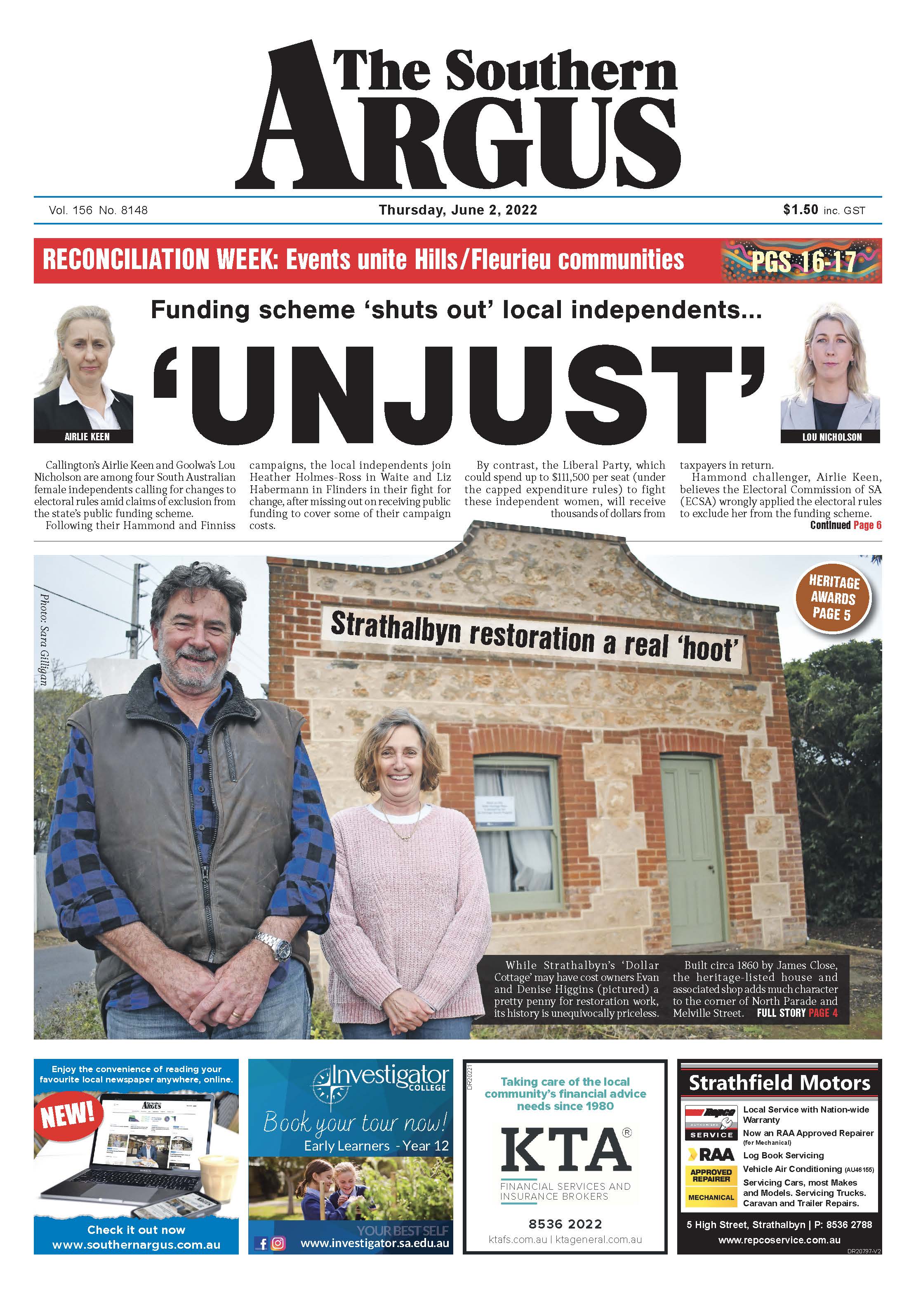 The Southern Argus - June 2, 2022