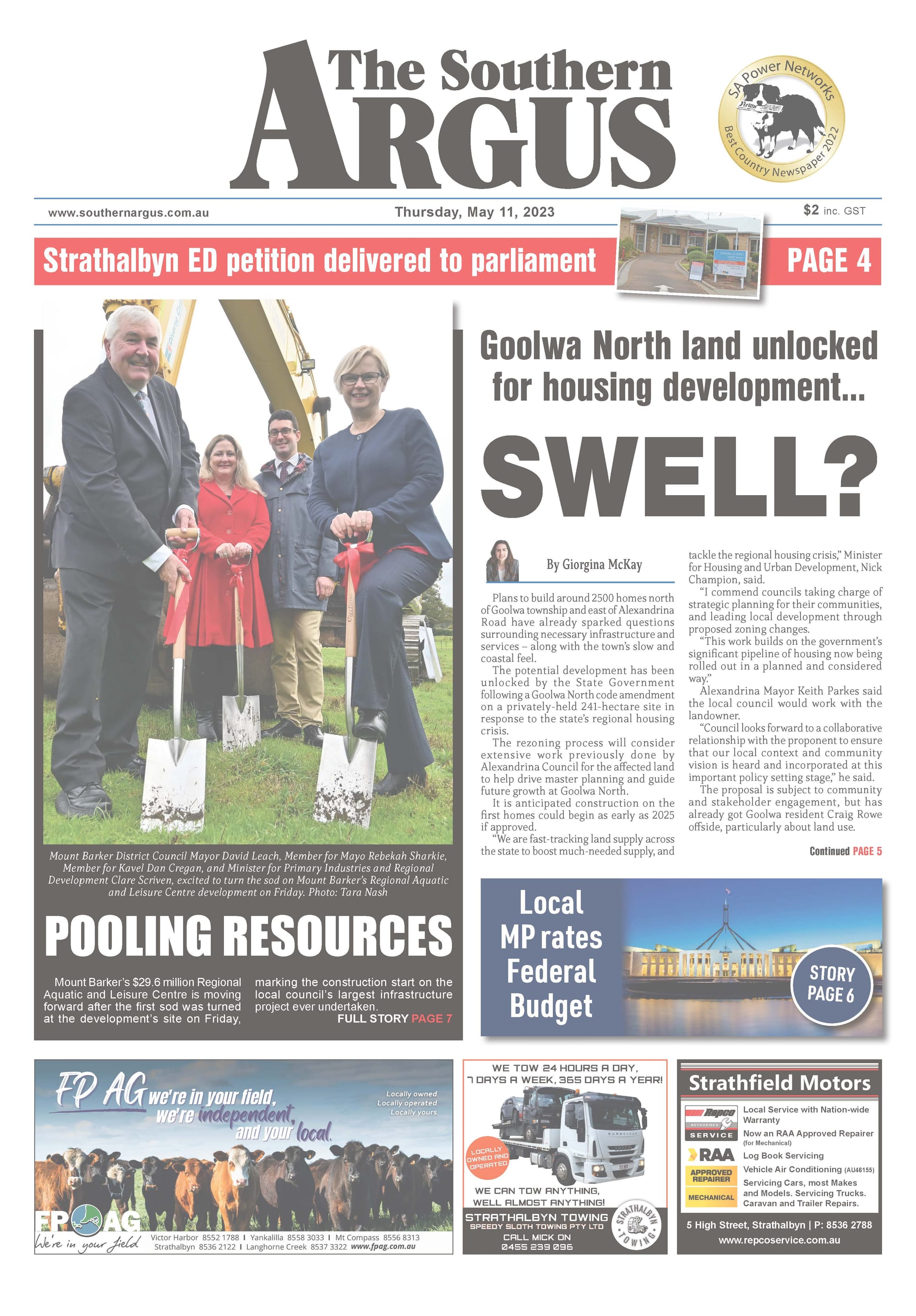 The Southern Argus - May 11, 2023