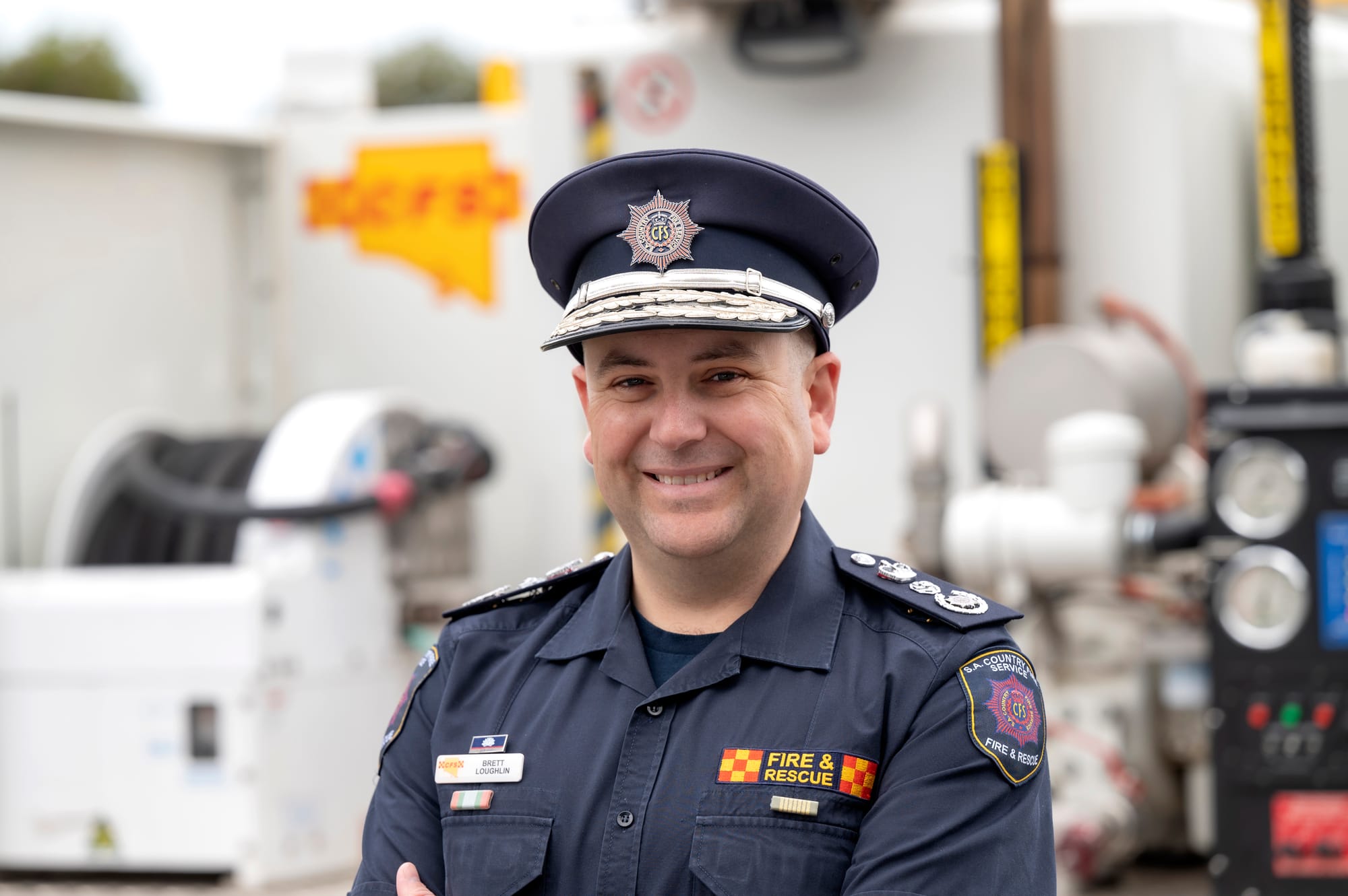 Local Country Fire Service leader receives honour