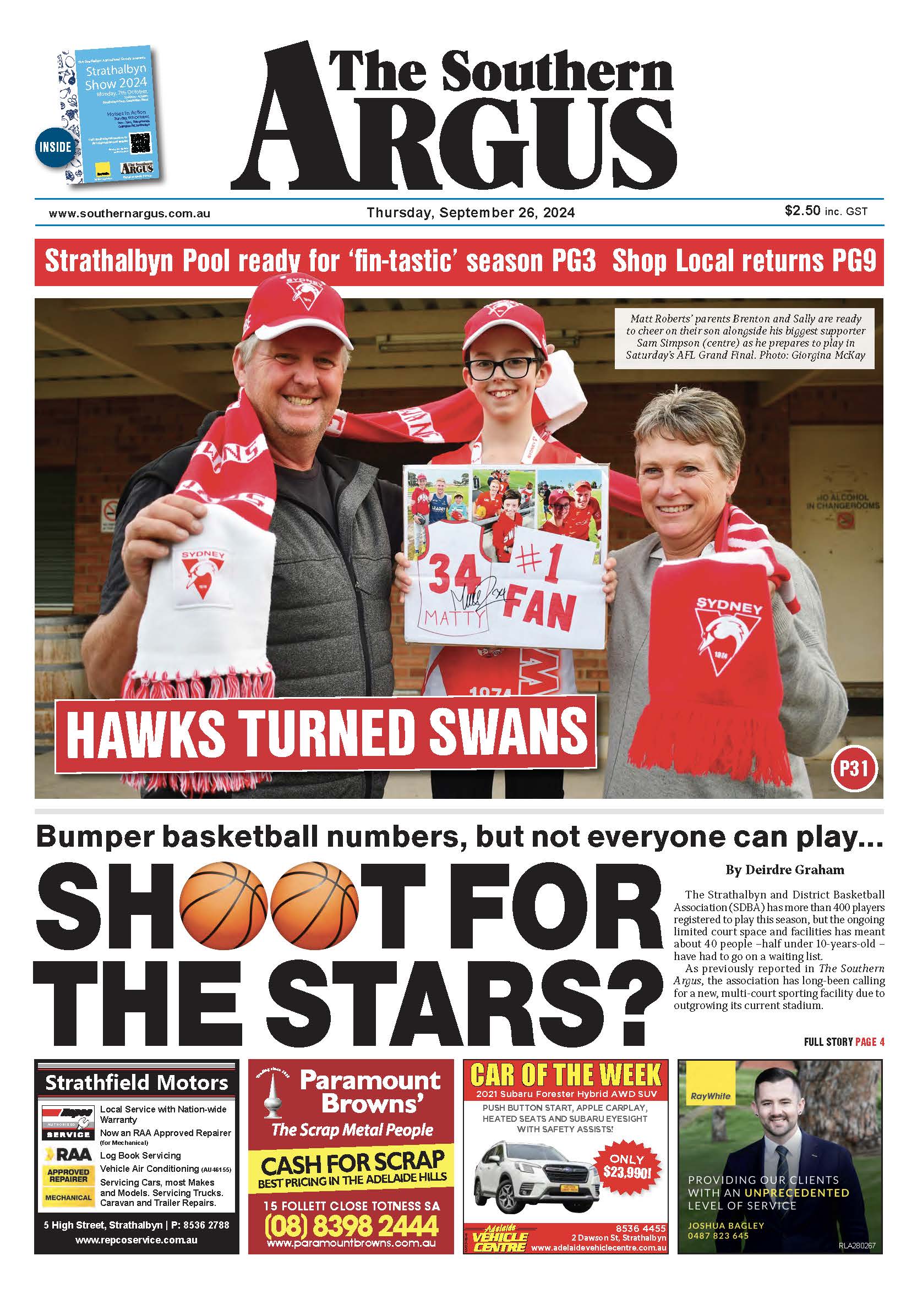 The Southern Argus - September 26, 2024