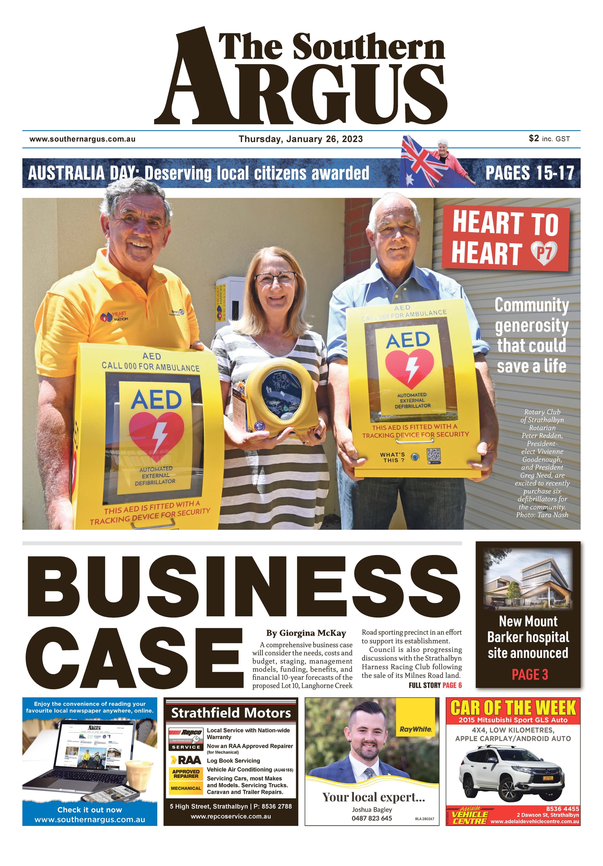 The Southern Argus - January 26, 2023