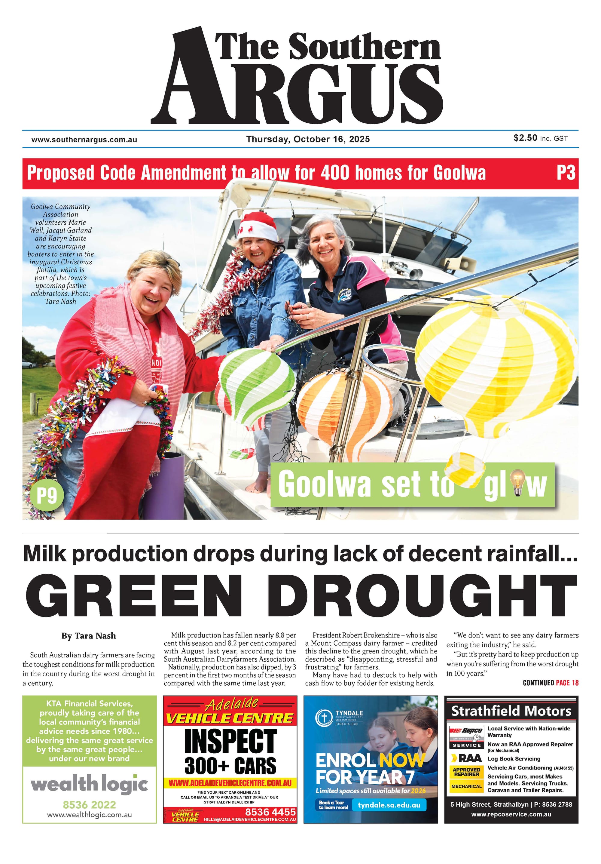 The Southern Argus - October 16, 2025