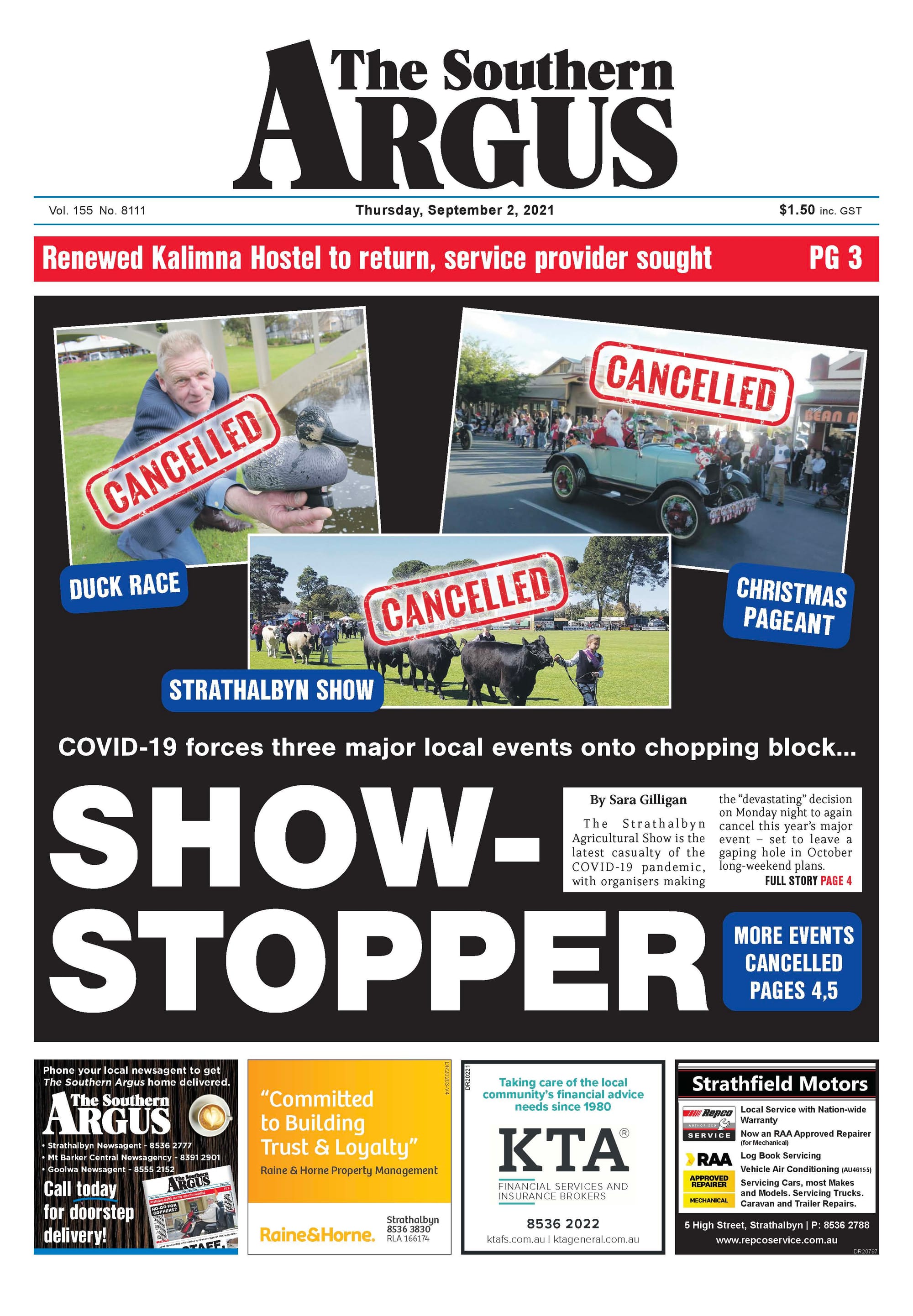 The Southern Argus - September 2, 2021
