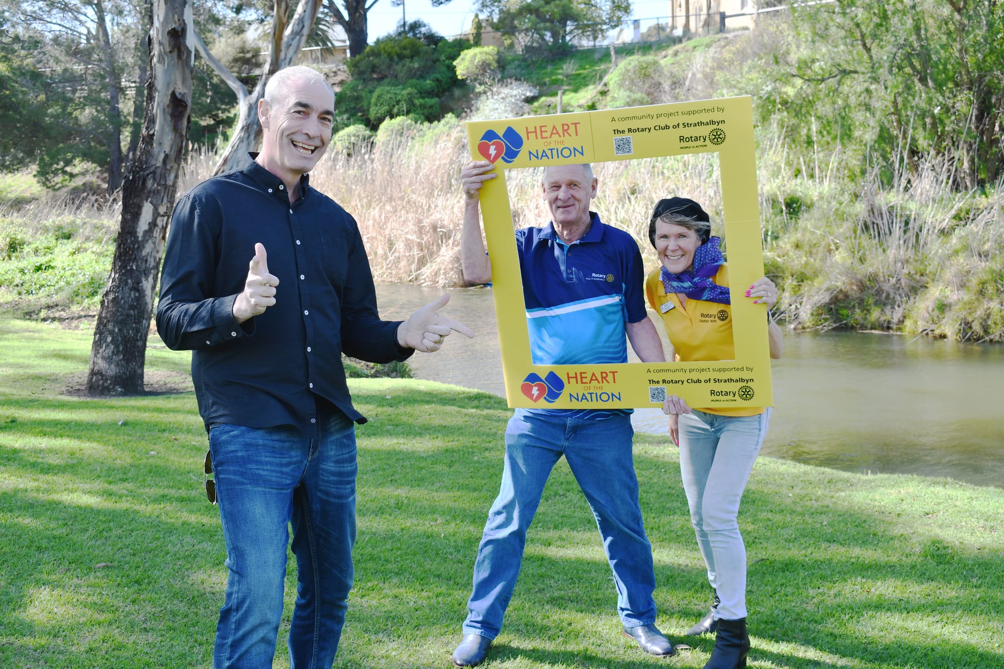 BIG, RED HEART: Rotary partnership to proliferate AEDs, save lives