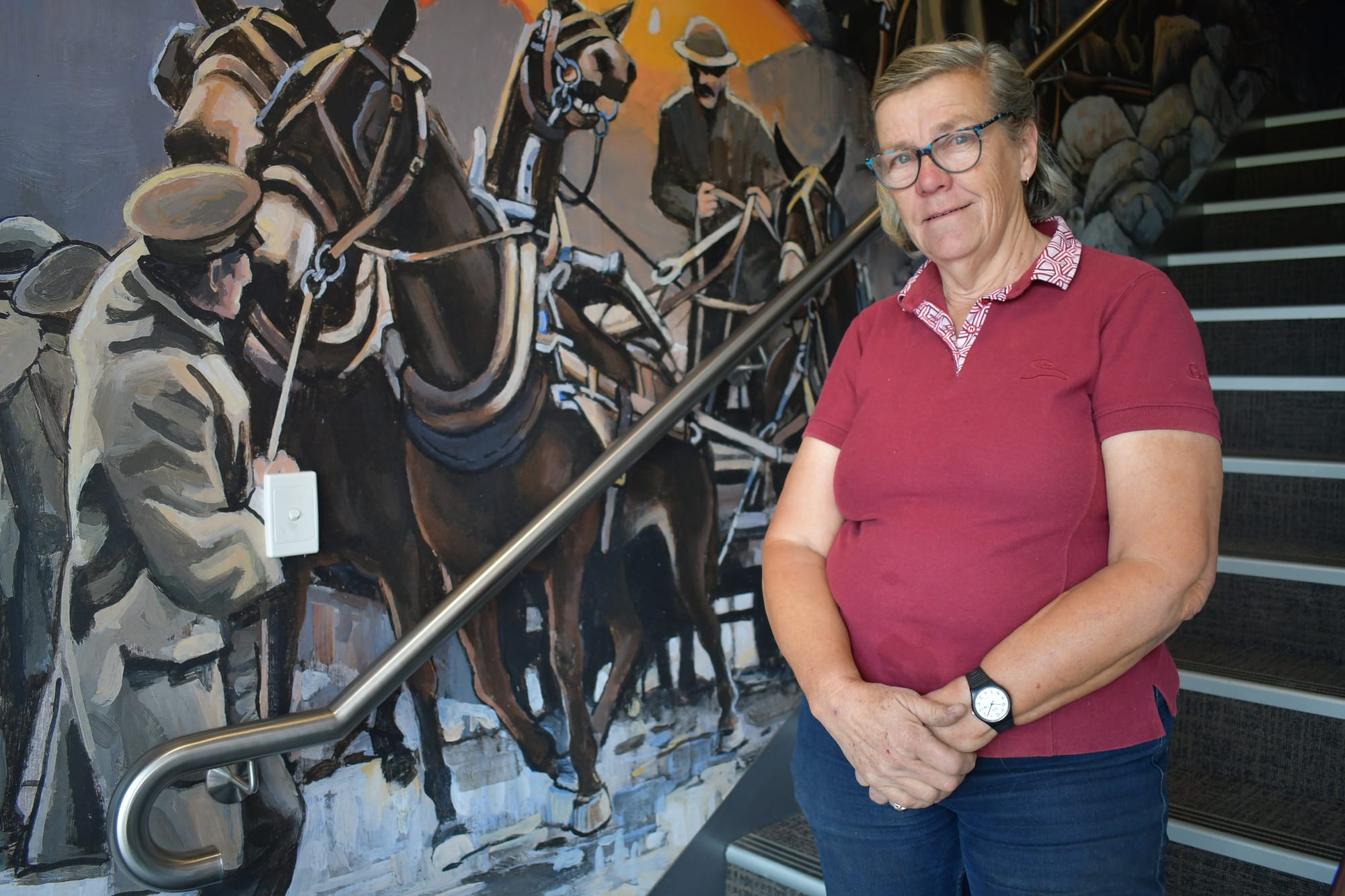 New RSL mural shows Australians in conflict
