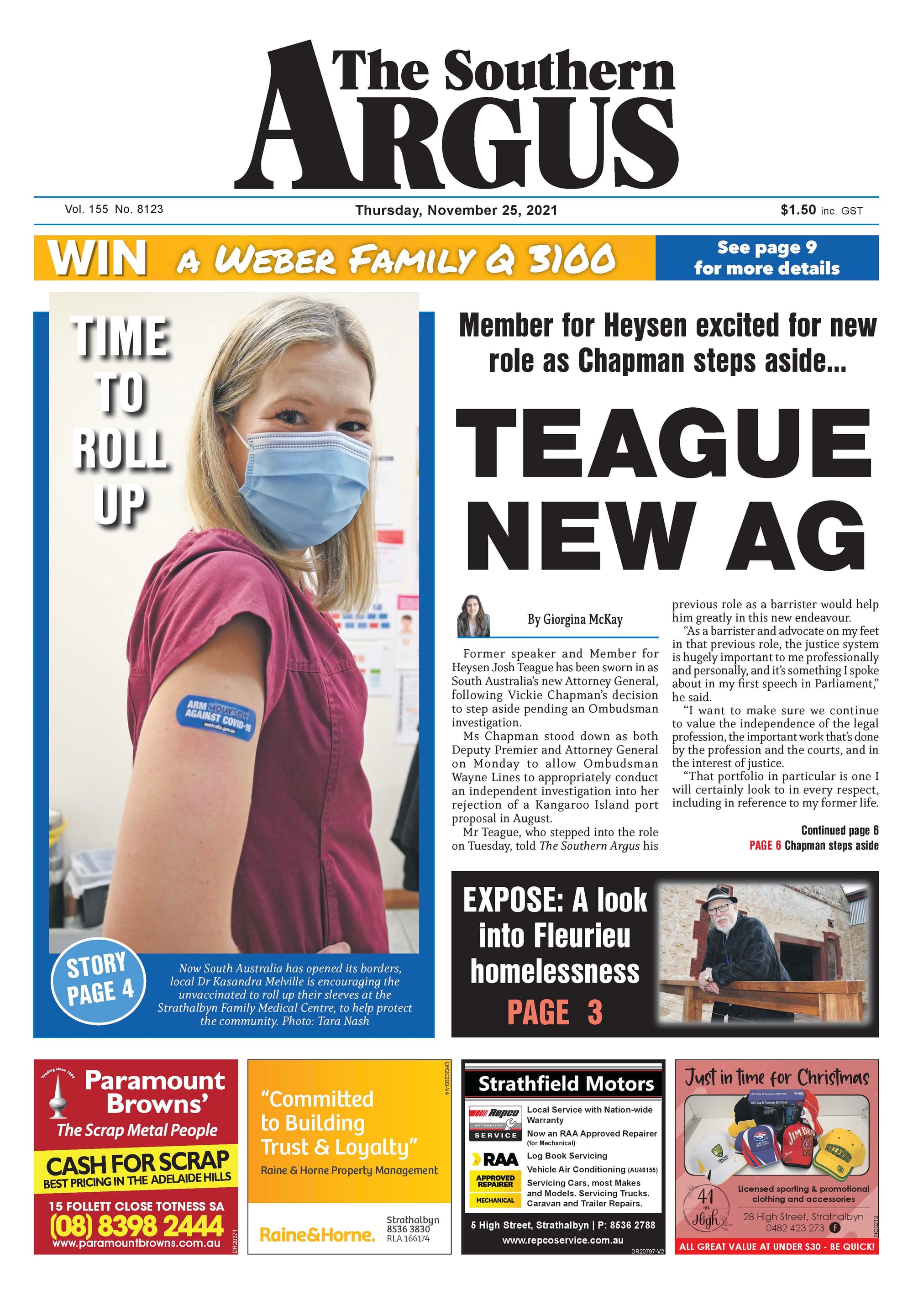 The Southern Argus - November 25, 2021