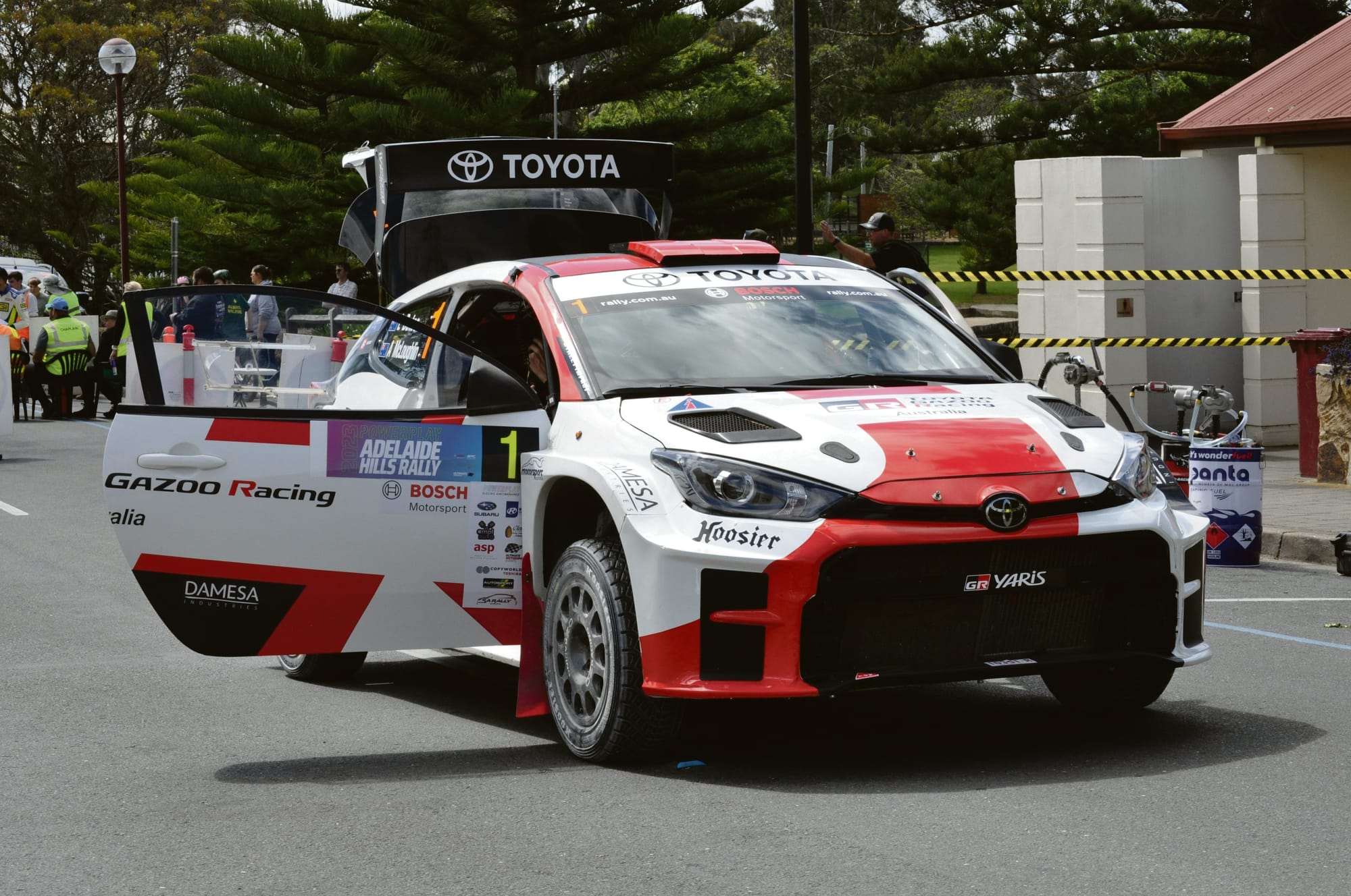 Hills rally ready to roll into town