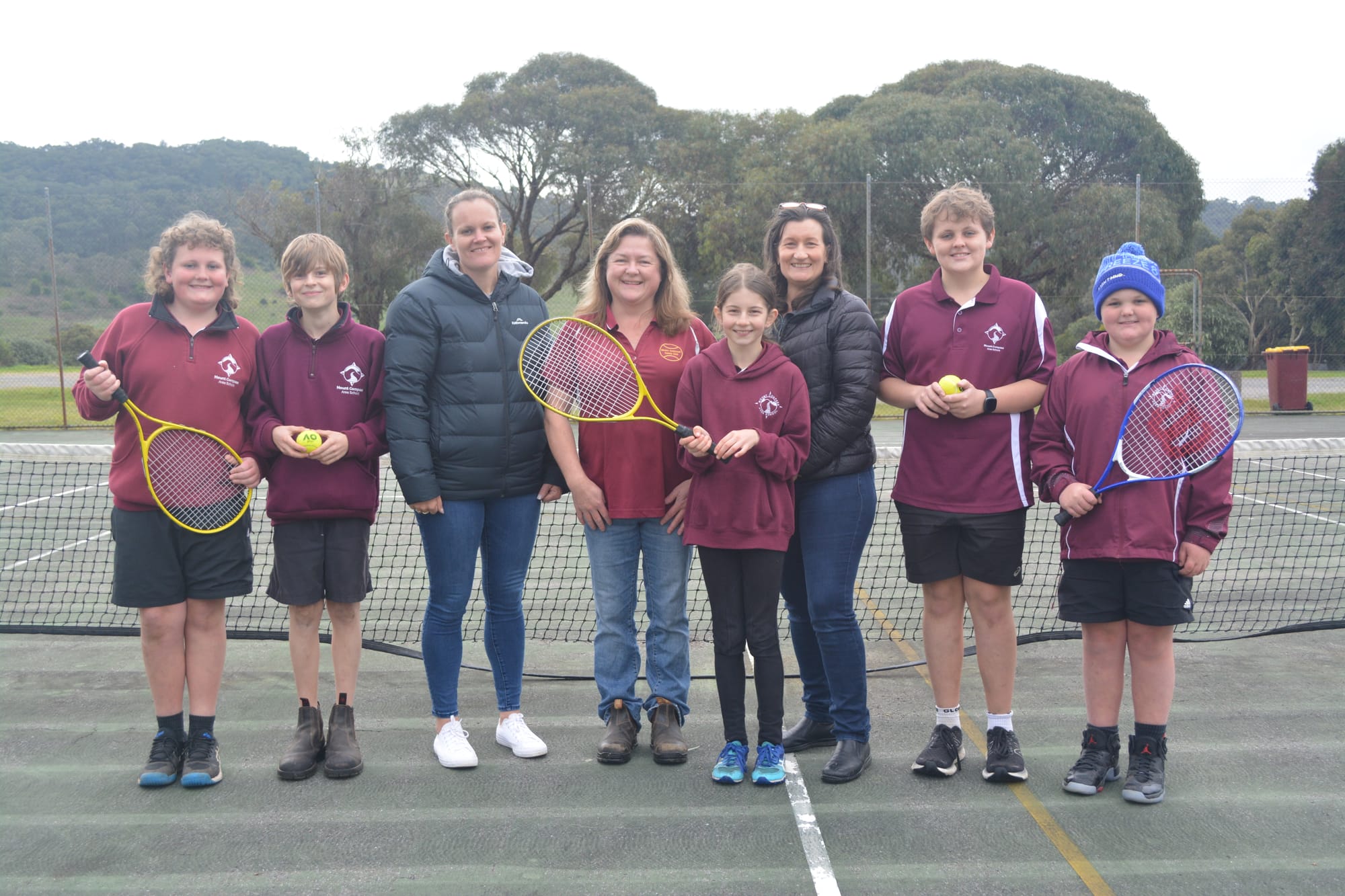 Lucky swing for Mount Compass Tennis Club