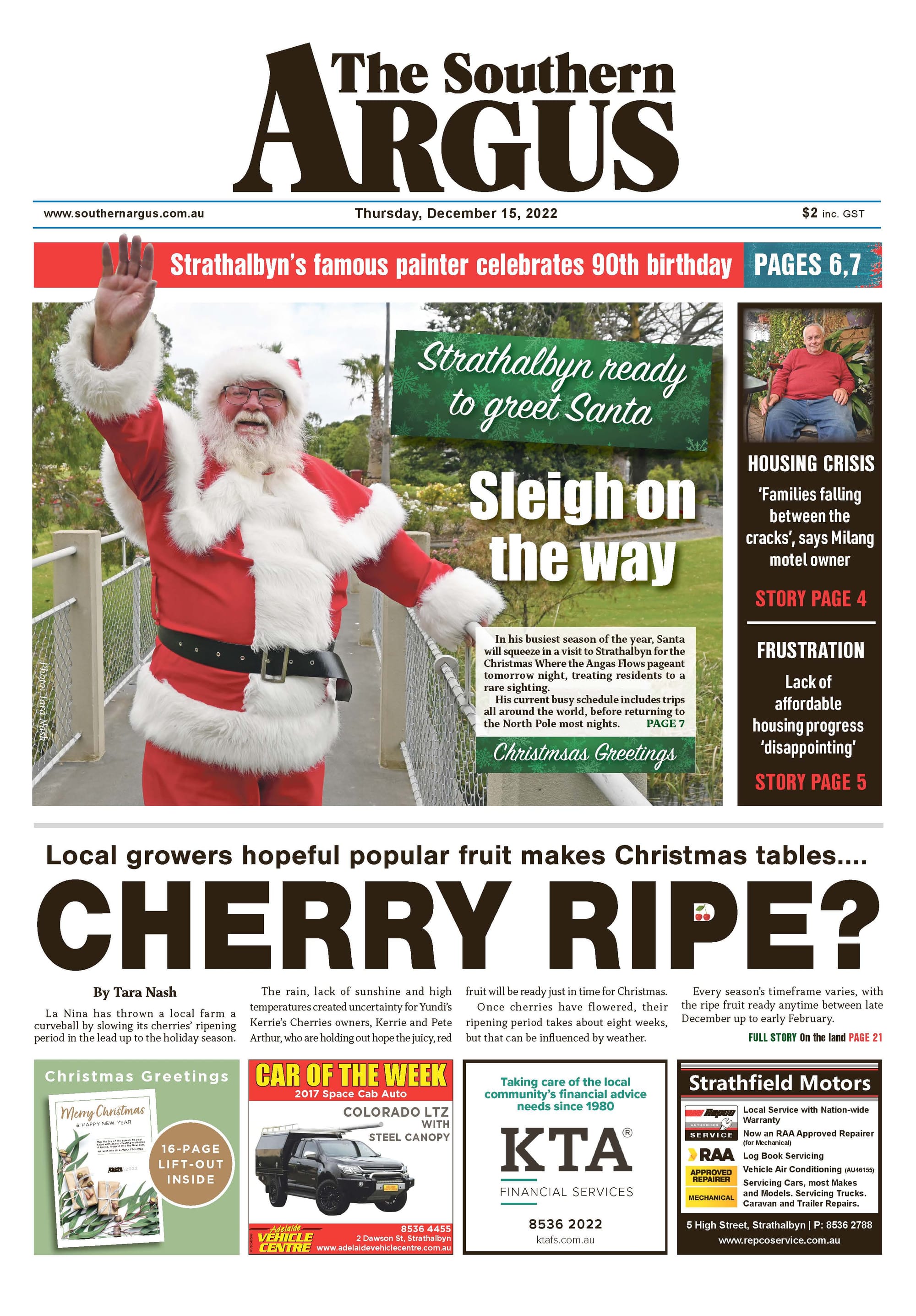 The Southern Argus - December 15, 2022