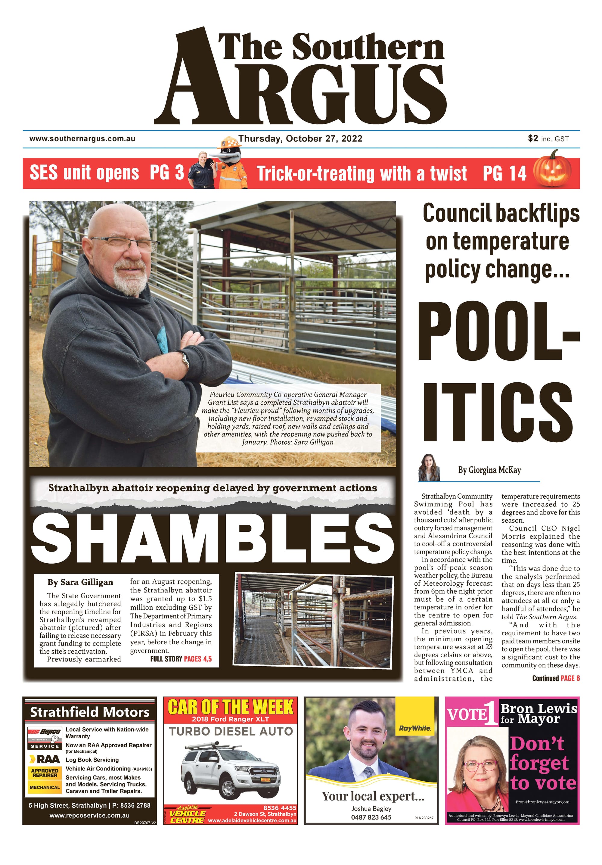 The Southern Argus - October 27, 2022