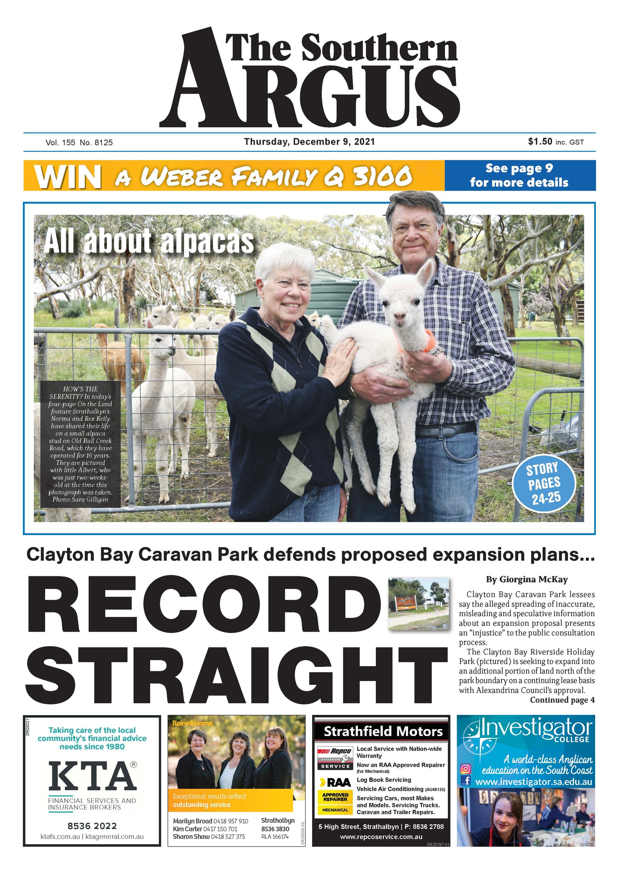 The Southern Argus - December 9, 2021