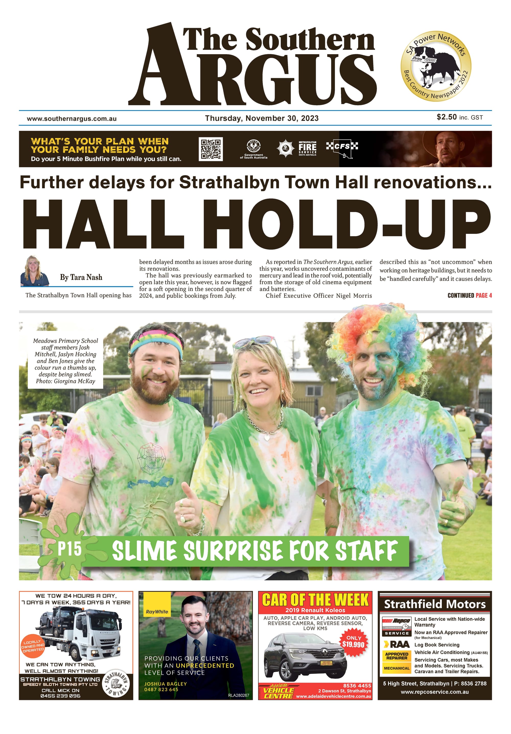 The Southern Argus - November 30, 2023