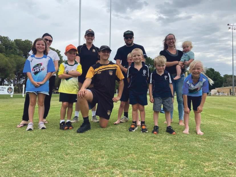 Young cricketers have a ‘blast’ with Langhorne Creek program