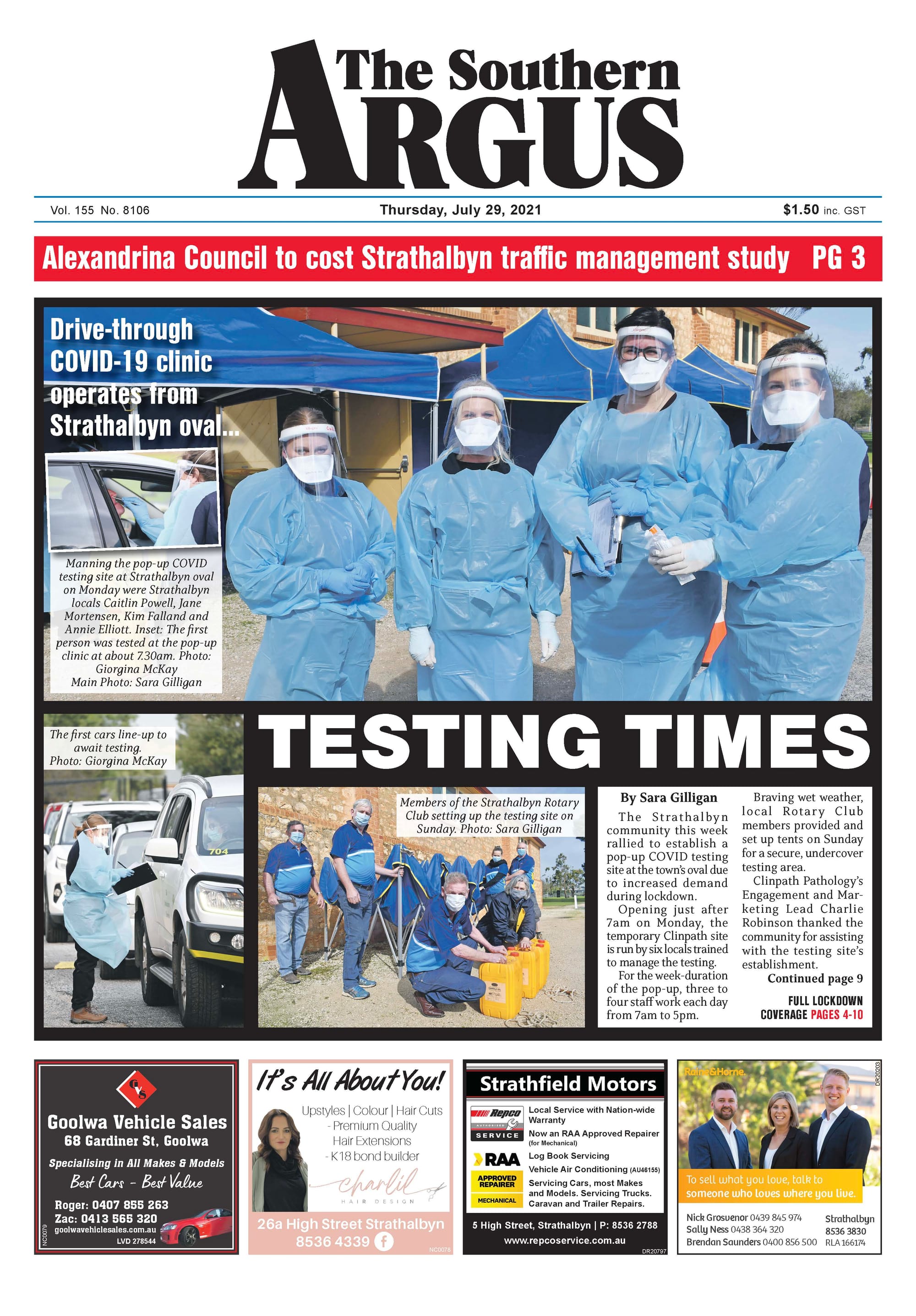 The Southern Argus - July 29, 2021