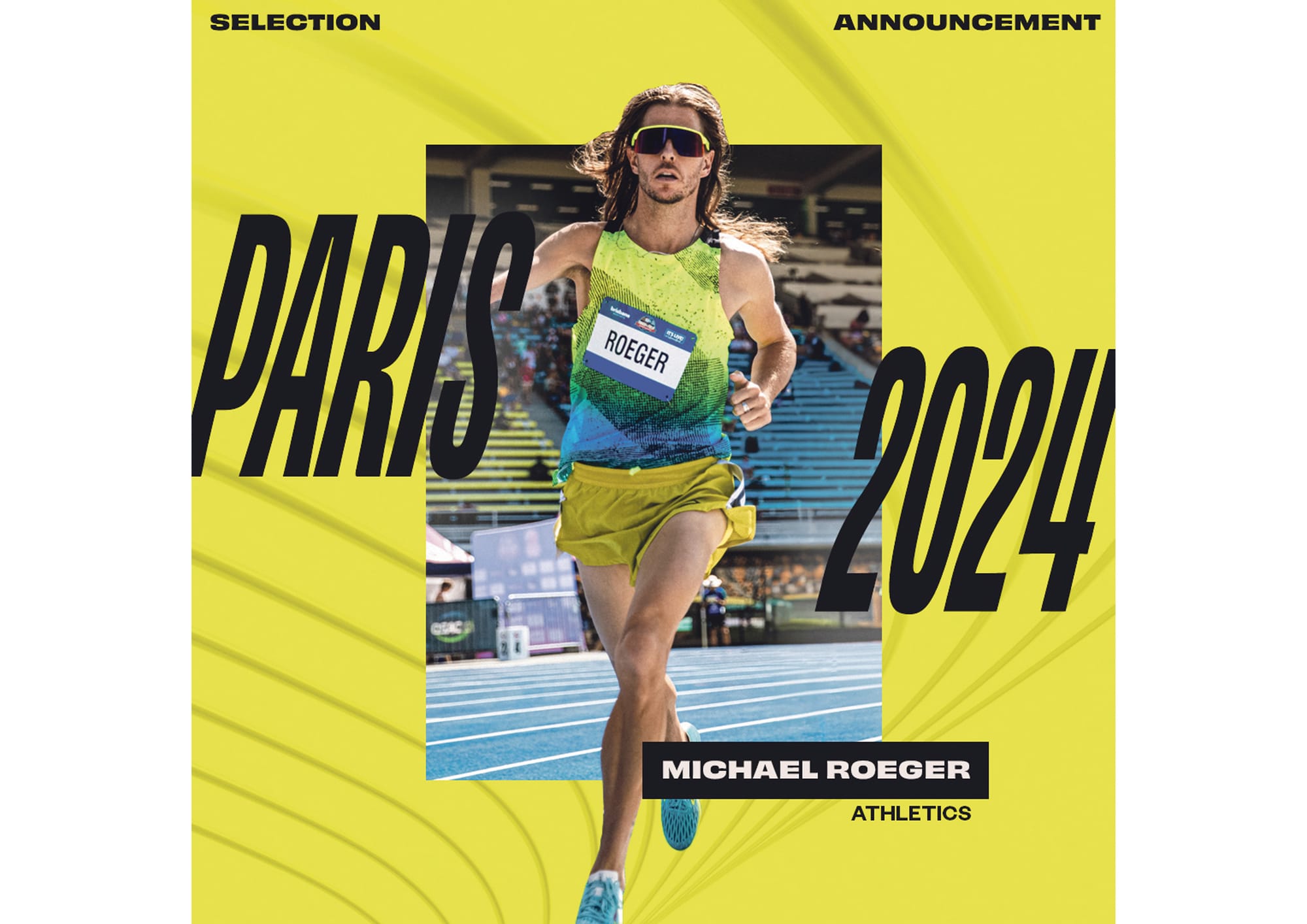 Roeger selected for Paris Paralympics