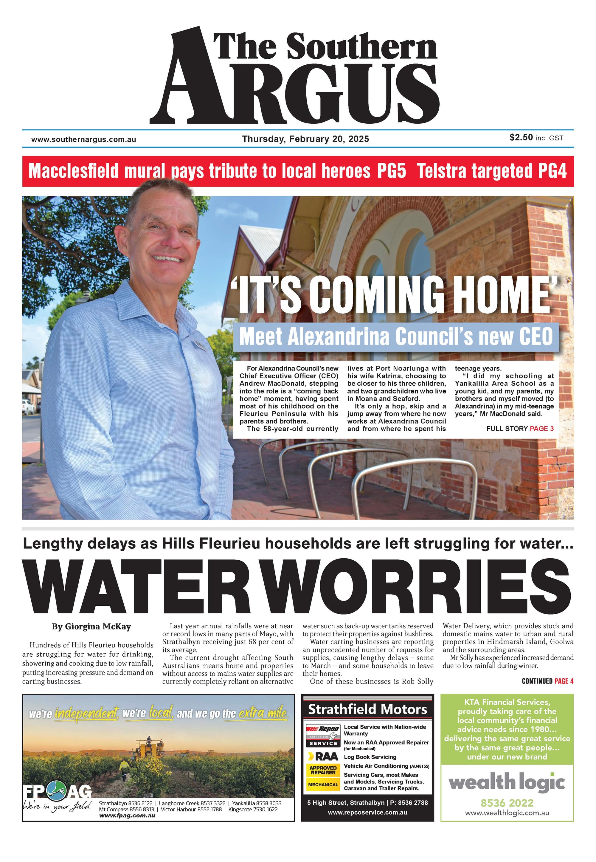 The Southern Argus - February 20, 2025