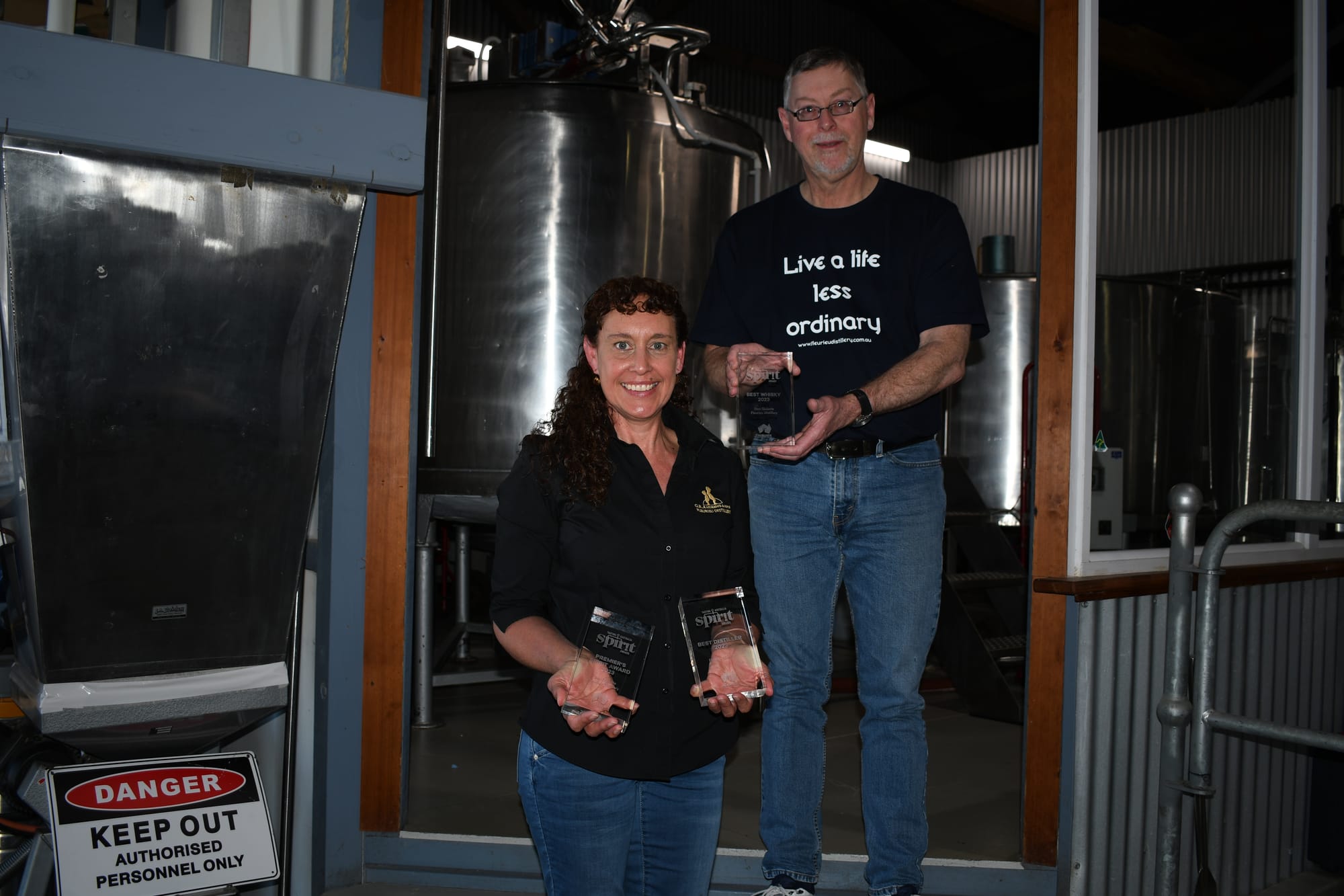 Malt-iple wins for Fleurieu pair at Melbourne Distilled Spirit Awards