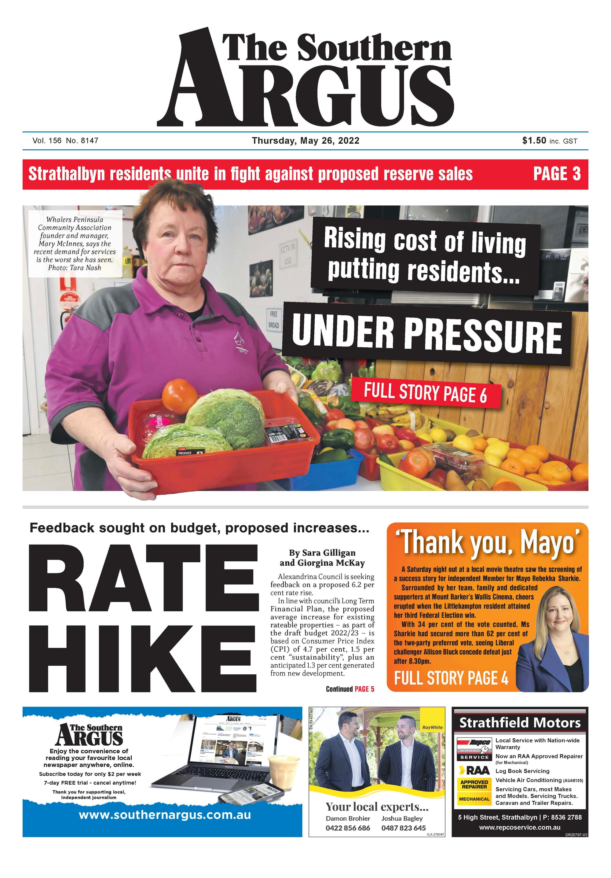 The Southern Argus - May 26, 2022