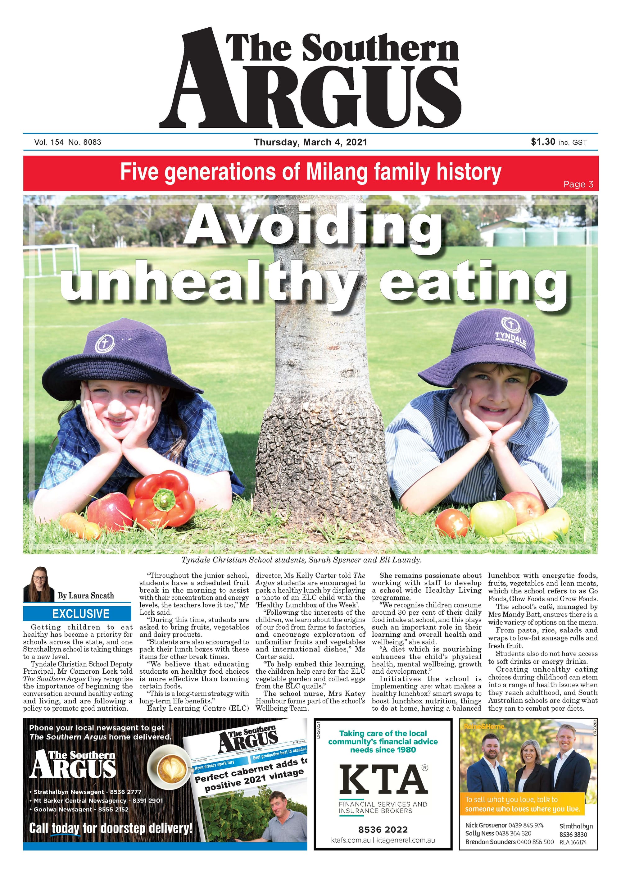 The Southern Argus - March 4, 2021
